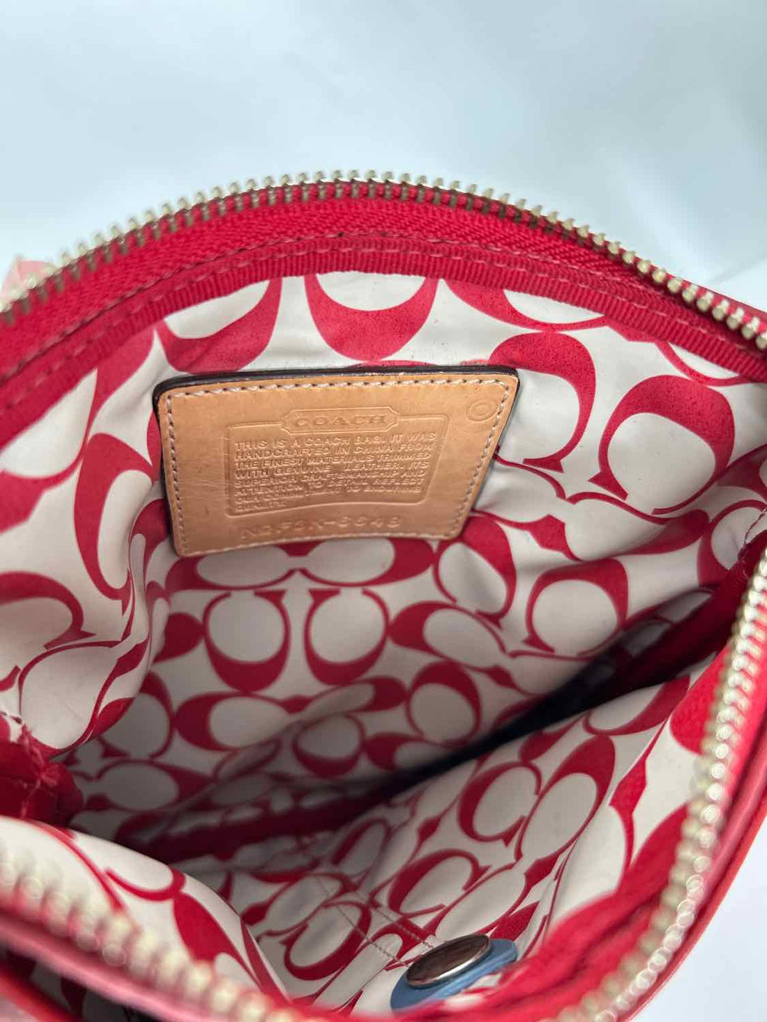 Coach Red Crossbody