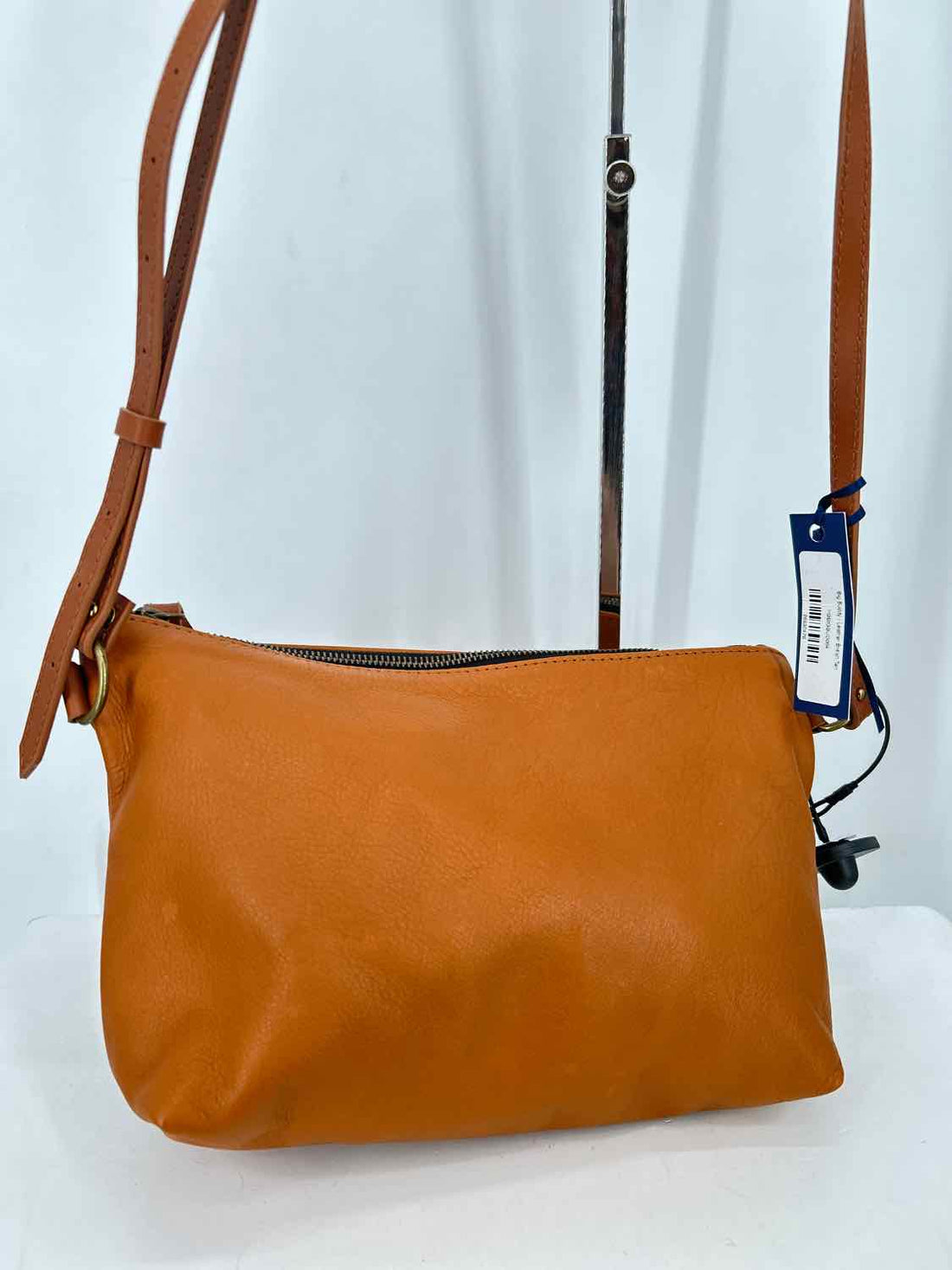 Parker Thatch Cognac Leather Crossbody