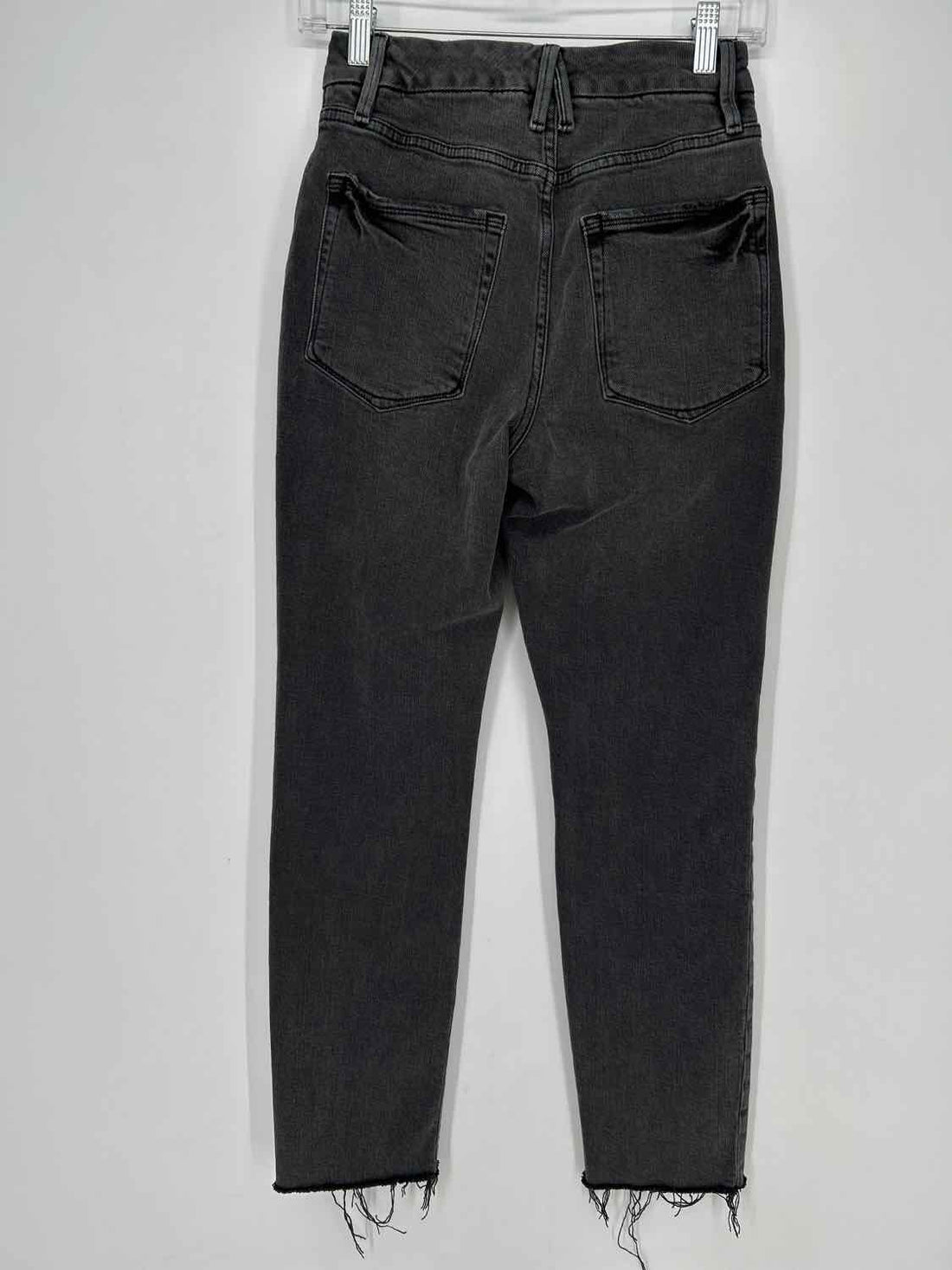 Good American Size 2 Charcoal Jeans