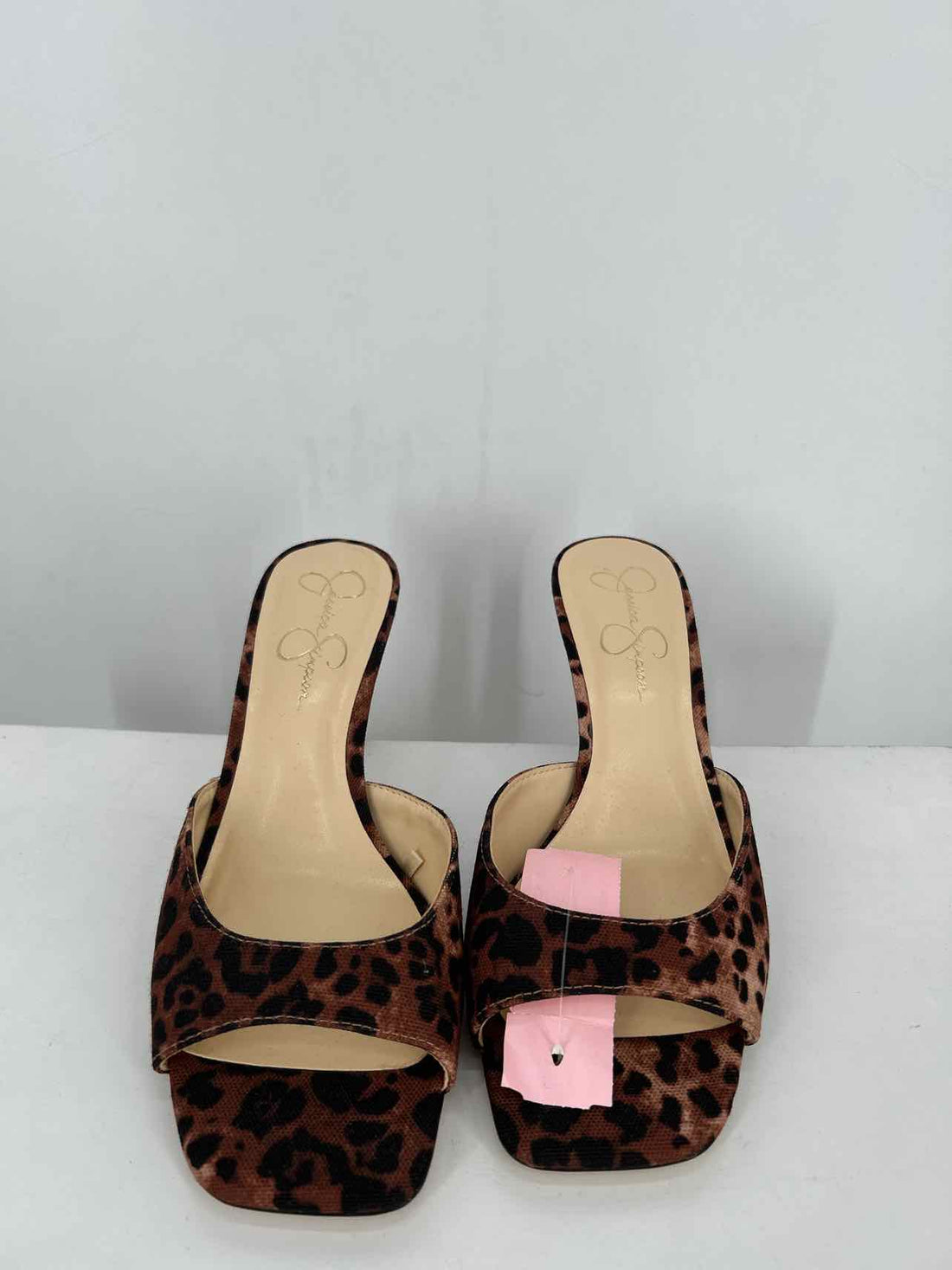 Jessica Simpson Women Size 8.5 Leopard Heels