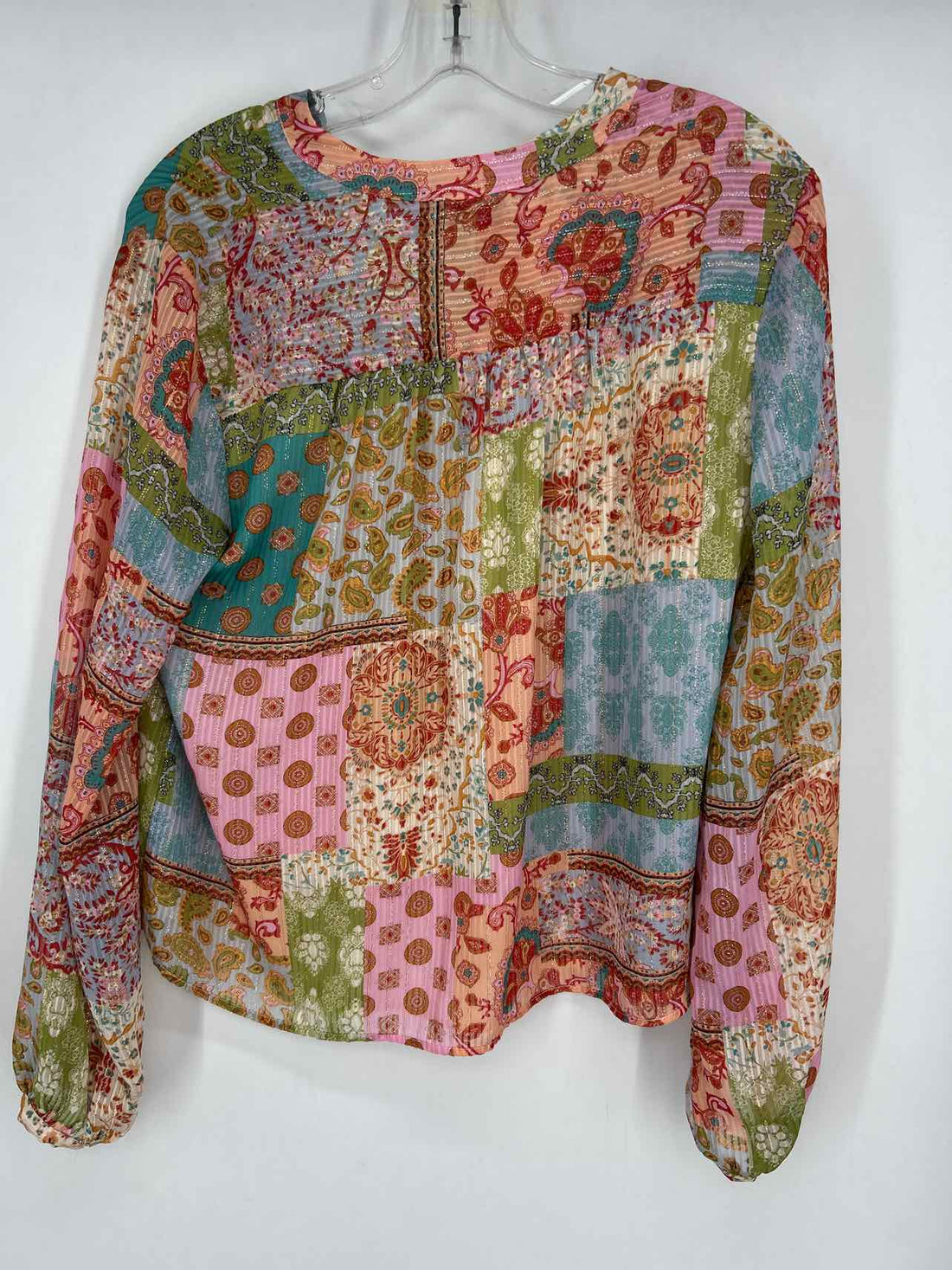 Maison D'Amelie Size S Multi Print NWT Long Sleeve