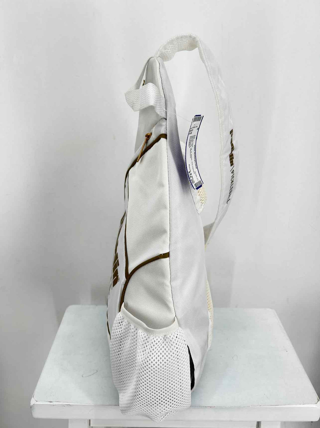 Franklin White Nylon Pre Owned Backpack