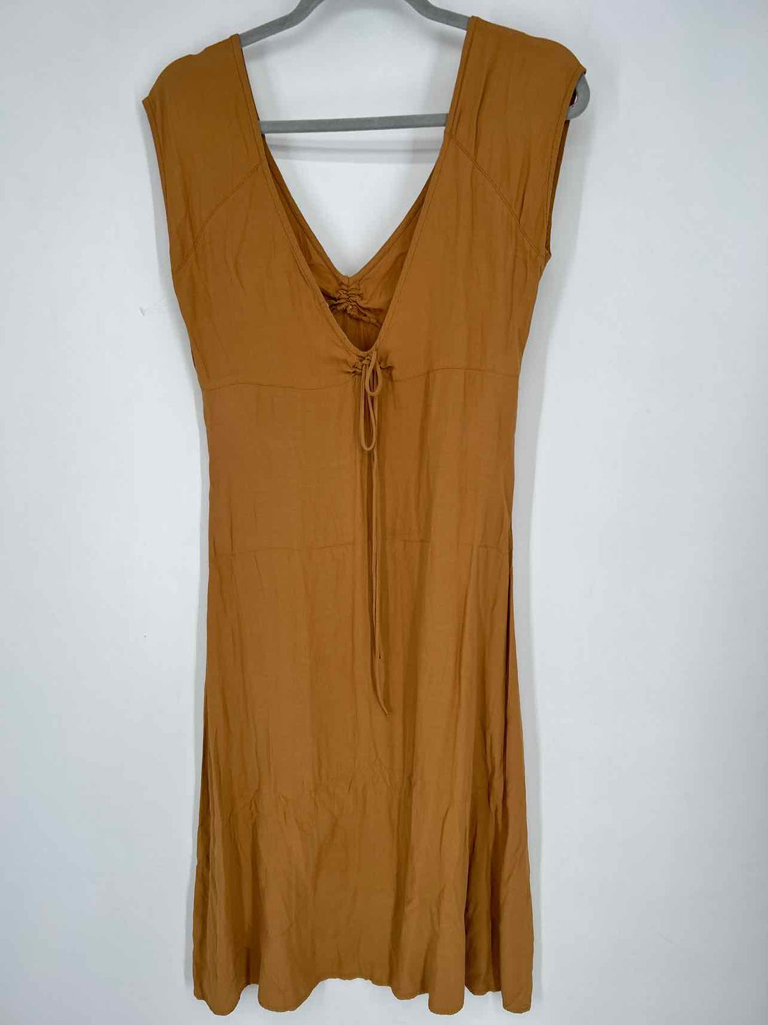 Society Amuse Size XS Tan Short Sleeve Dress