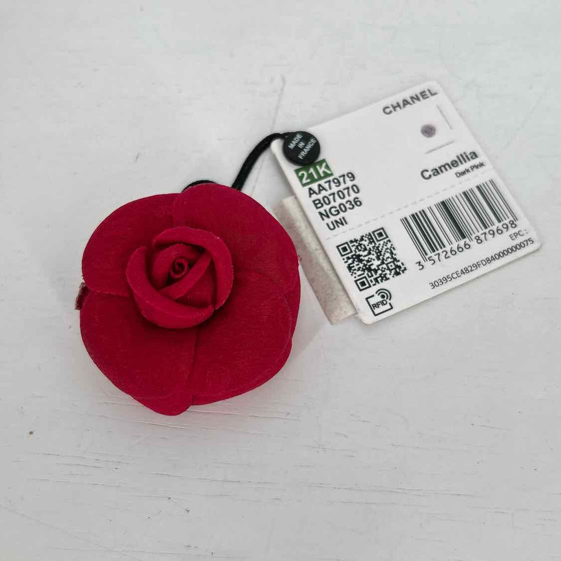 Chanel Red Rose Brooch NWT LUXURY