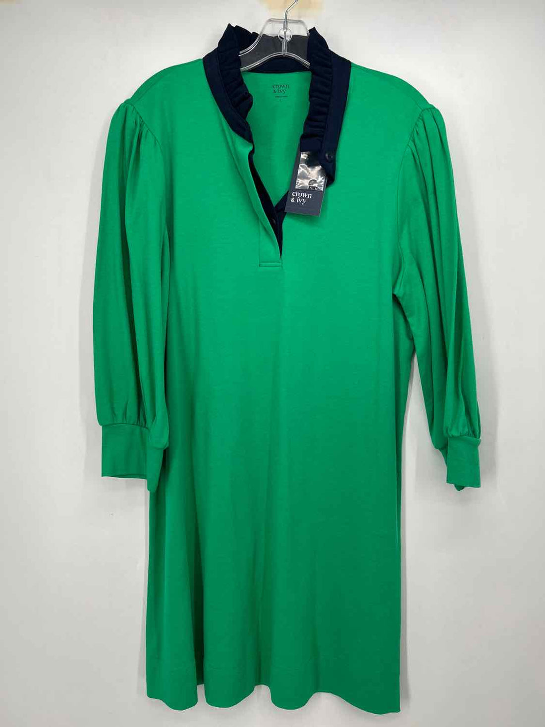 Crown & Ivy Size L Green NWT Dress