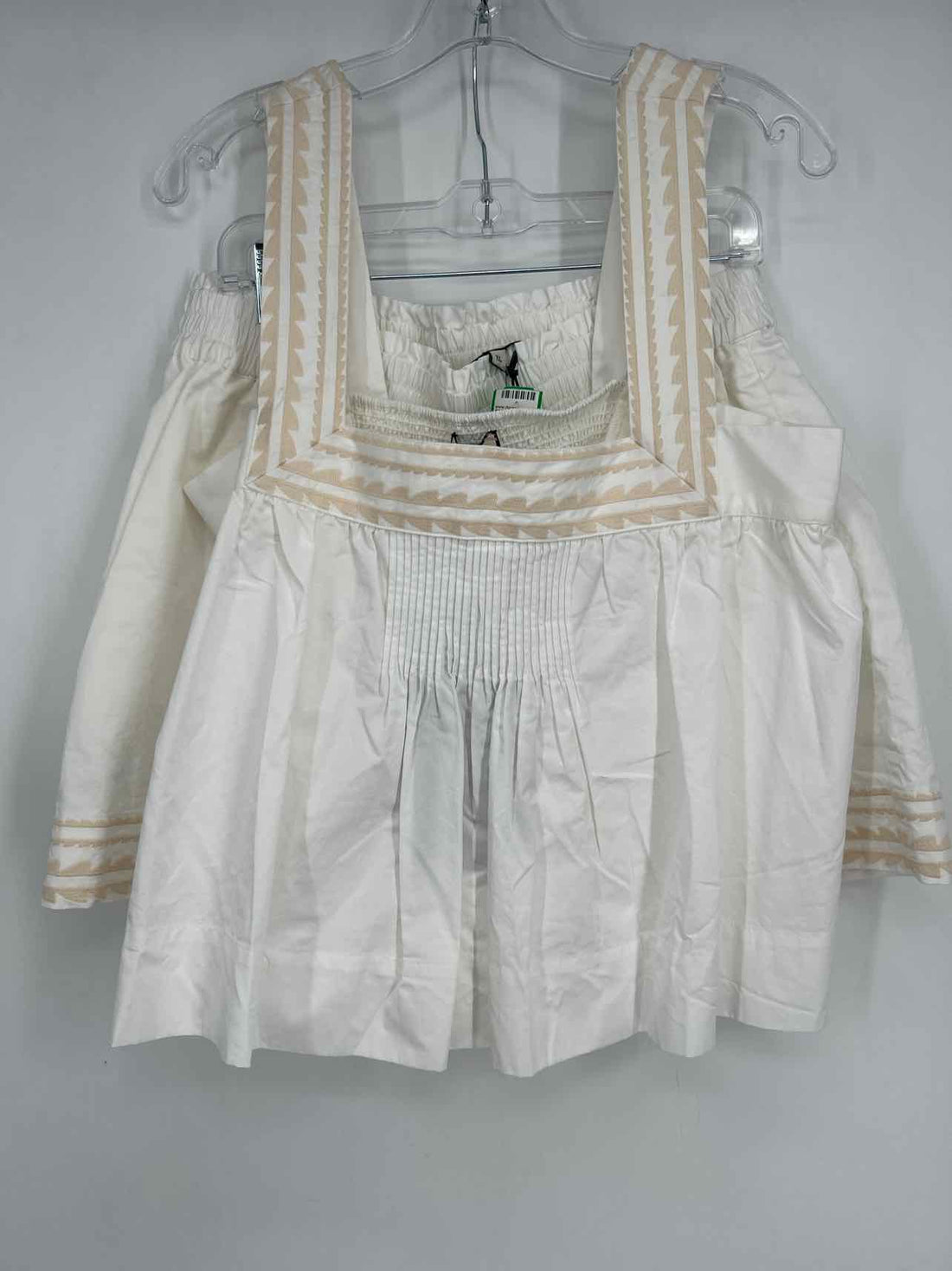 Tuckernuck Size XL White & Cream Embroidered NWT Multi-Piece Set