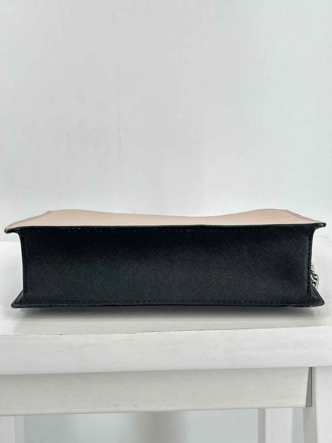 Kate Spade Black & White Colorblock Saffiano Leather Crossbody