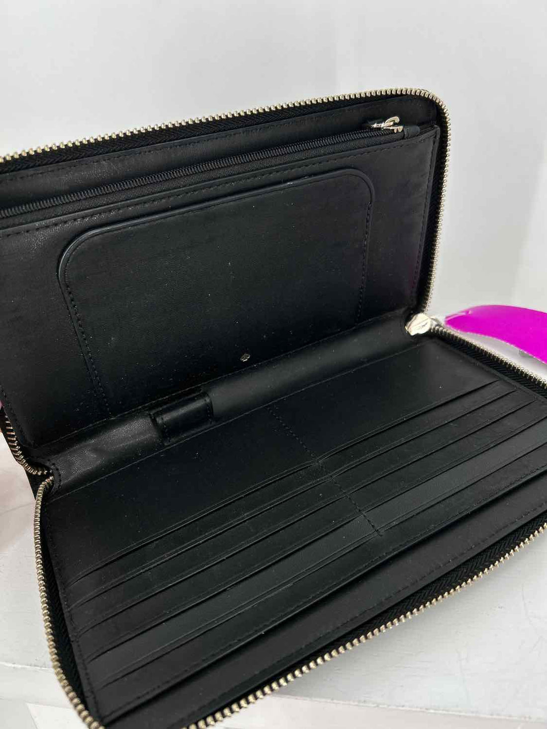 Kate Spade Black Zip Travel Wallet