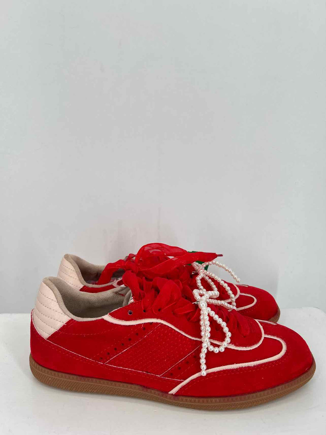 Shu Shop Women Size 8.5 Red New Sneakers