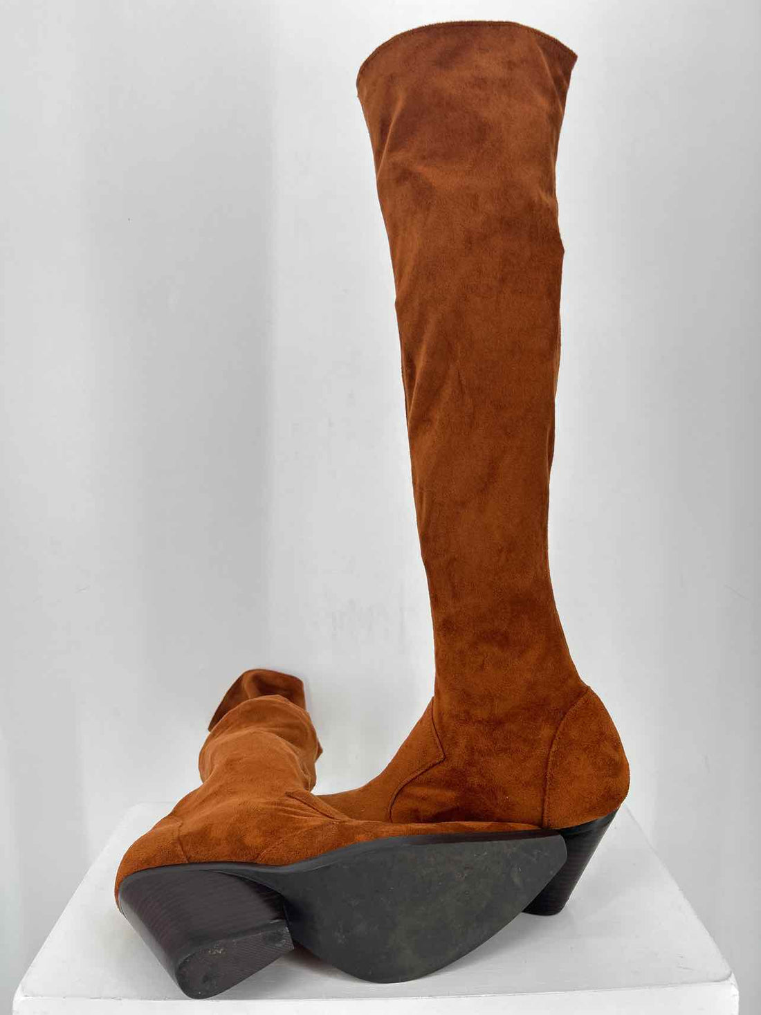 Jeffrey Campbell Women Size 10 Brown Knee-High Boot