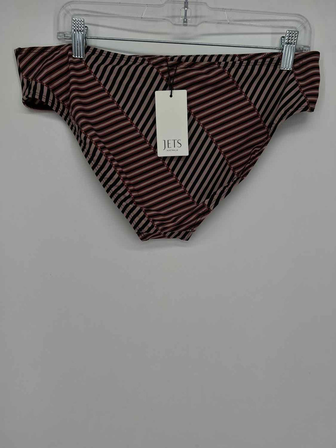 Jets Size 12 Black & Tan NWT Swimsuit Bottom Only