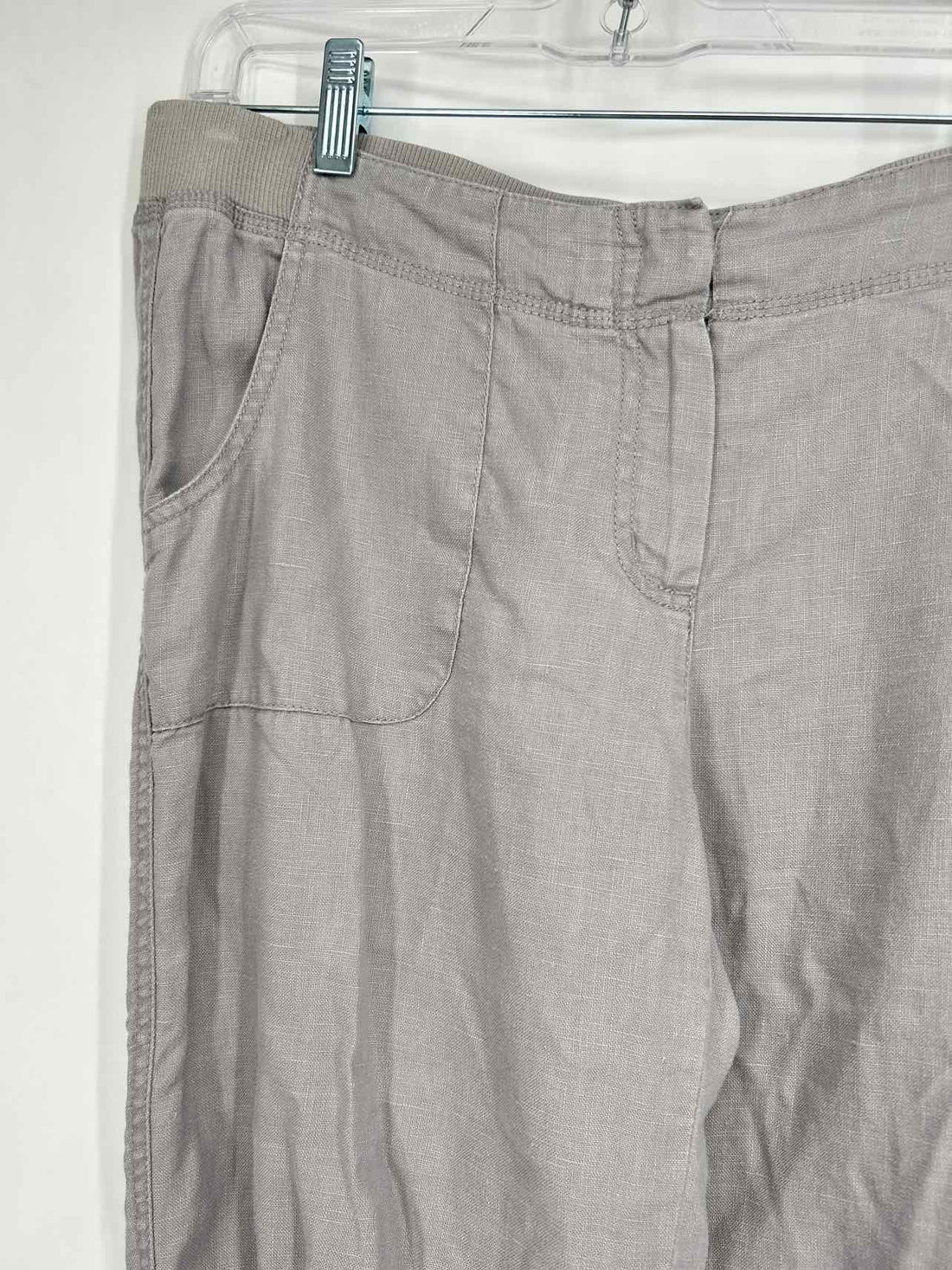 J Jill Size 8 Grey Pants