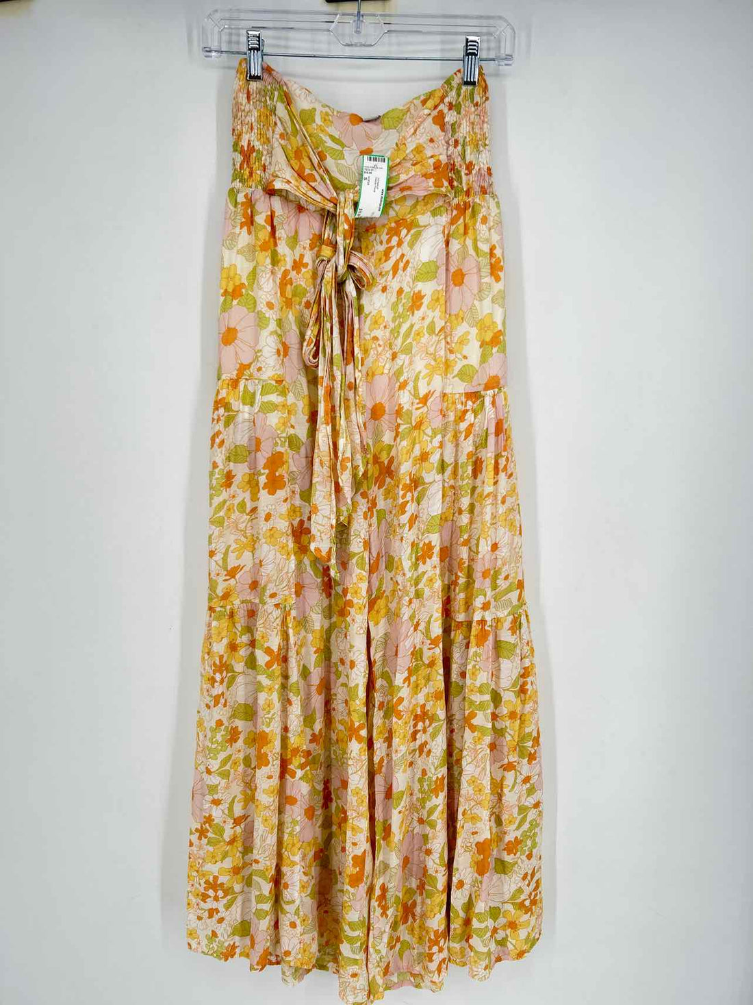 HYFVE Size S Yellow Floral Jumpsuit