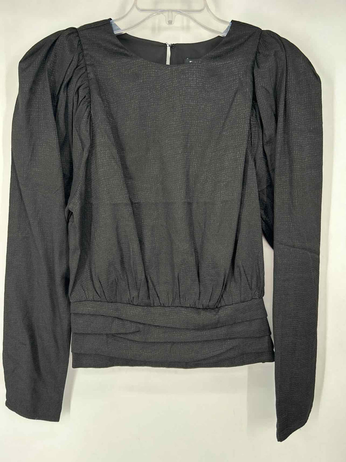 Express Size M Black Reptile Long Sleeve