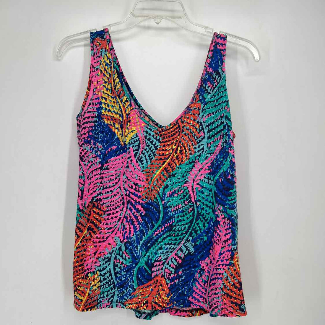 Lilly Pulitzer M Pink & Blue Print Lilly Pulitzer Top