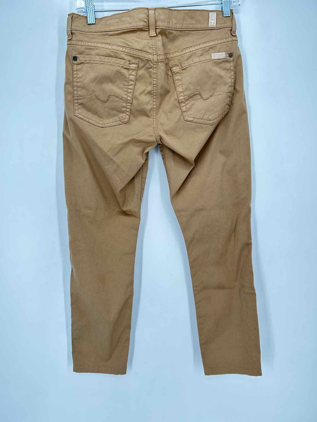 7 For All Mankind Size 28 Tan Pants