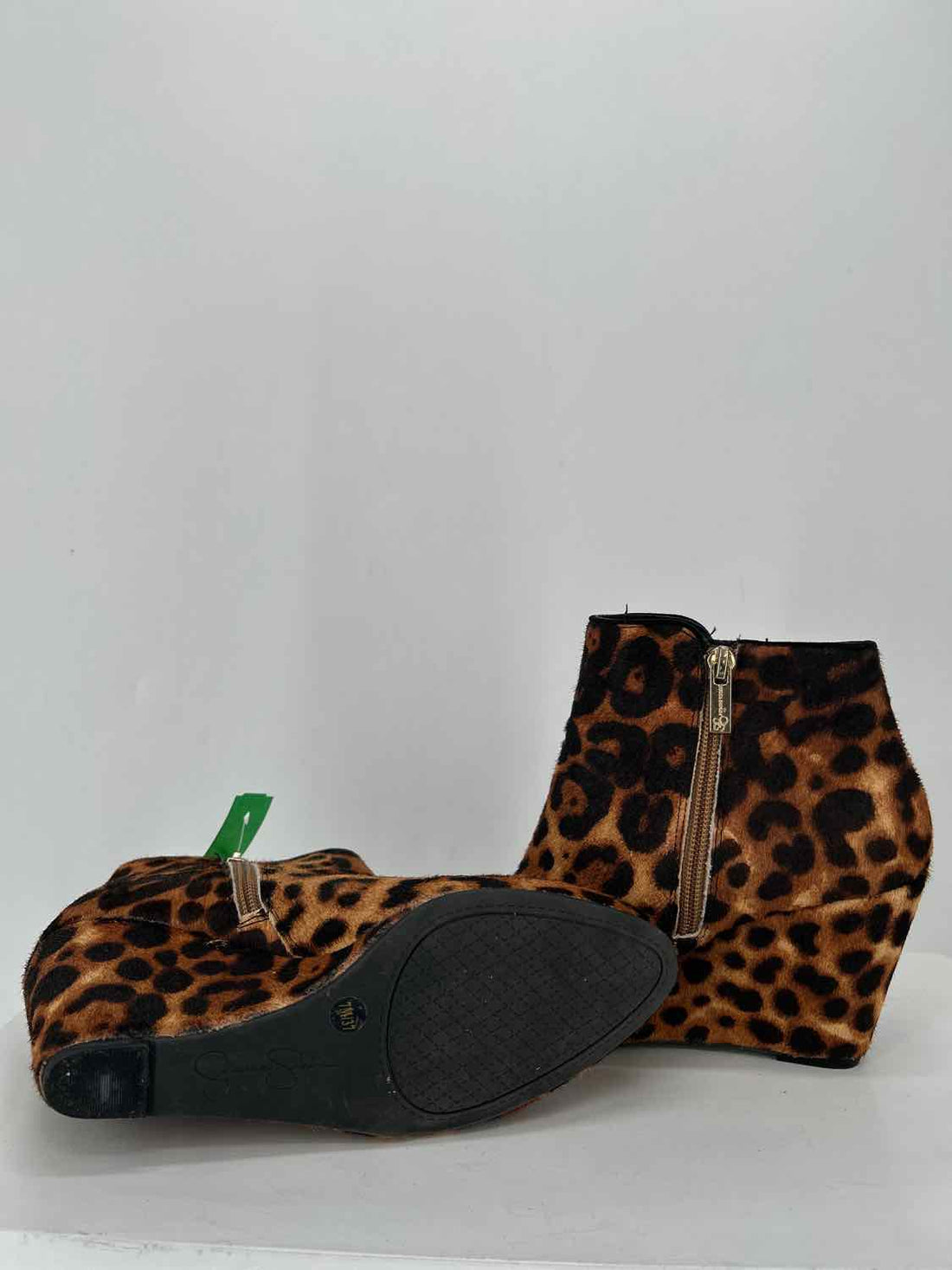 Jessica Simpson Women Size 7 Leopard Wedge Boot
