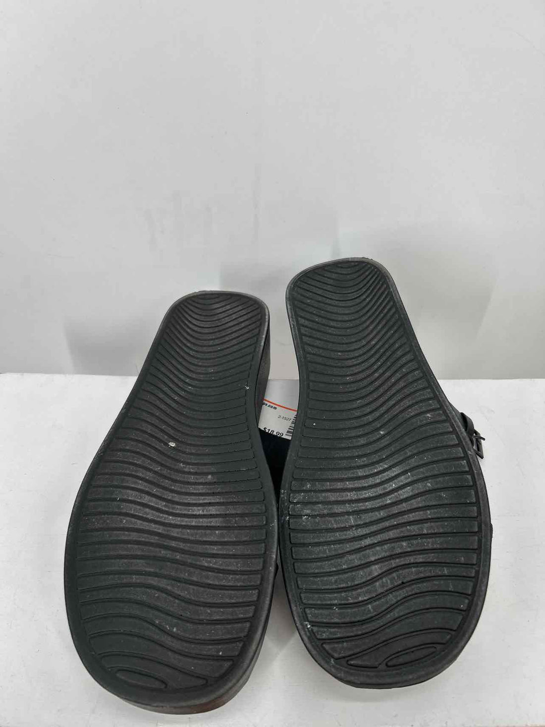 Cushionaire Women Size 9 Black Sandals