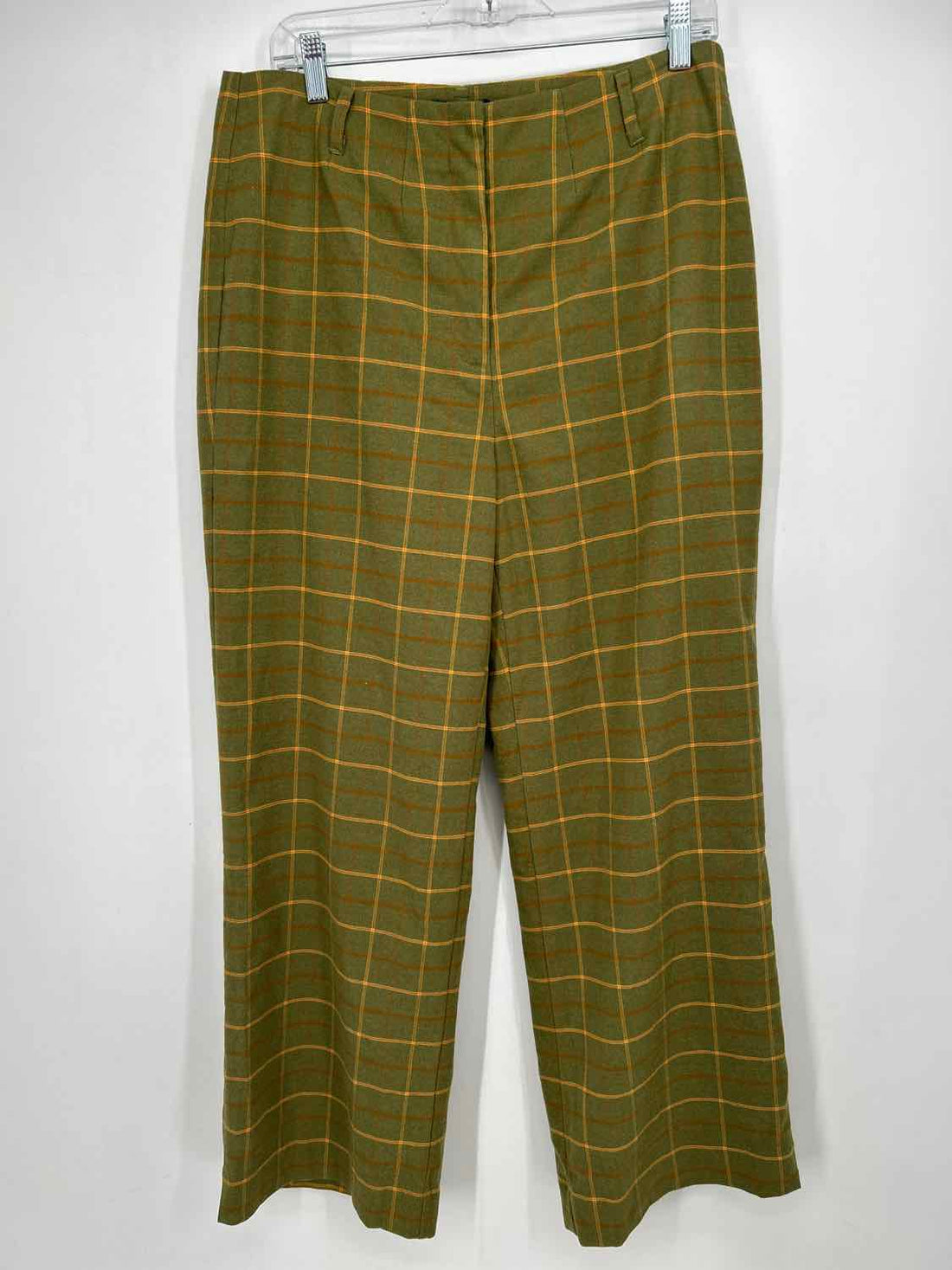 Biltmore Size 10 Olive Plaid NWT Pants