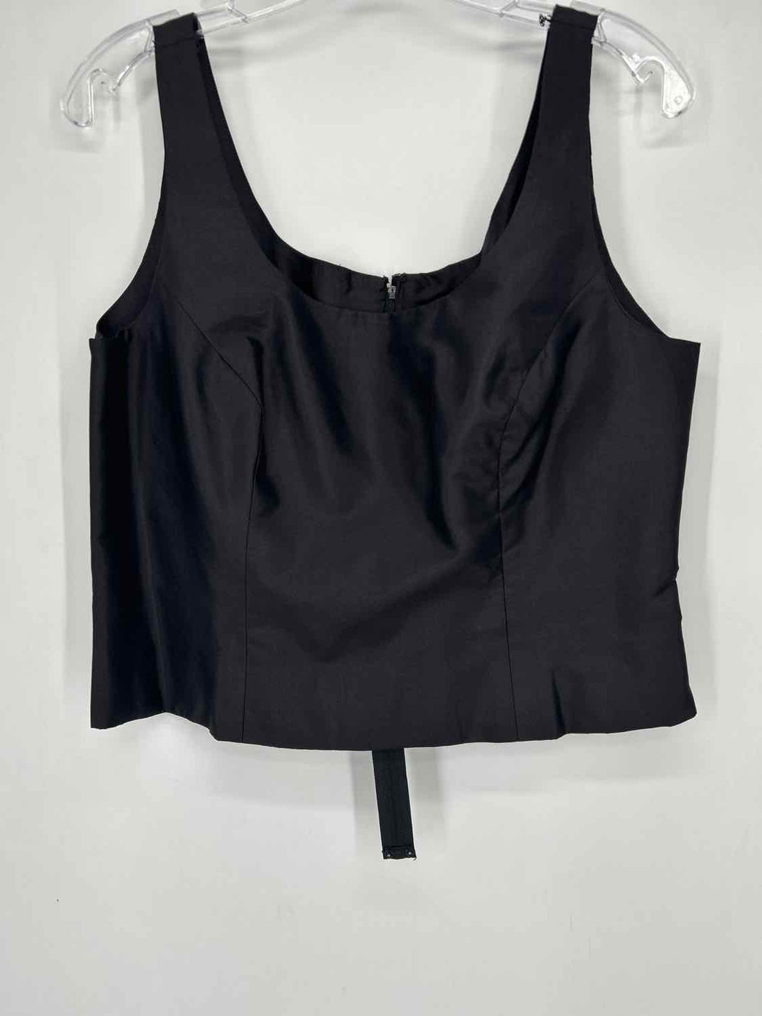 MARISA BARATELLI Size 12 Black Silk 100% Sleeveless