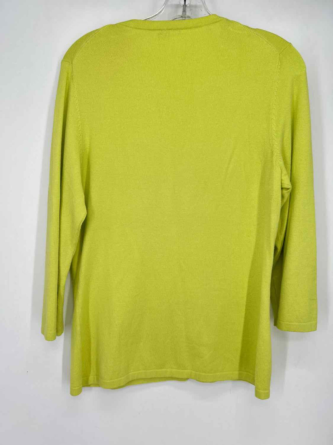 J McLaughlin Size M Key Lime Green Sweater