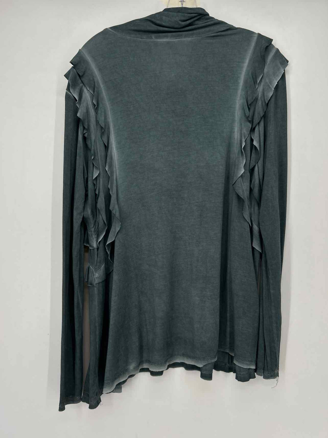 POL Size S Blue Gray Long Sleeve