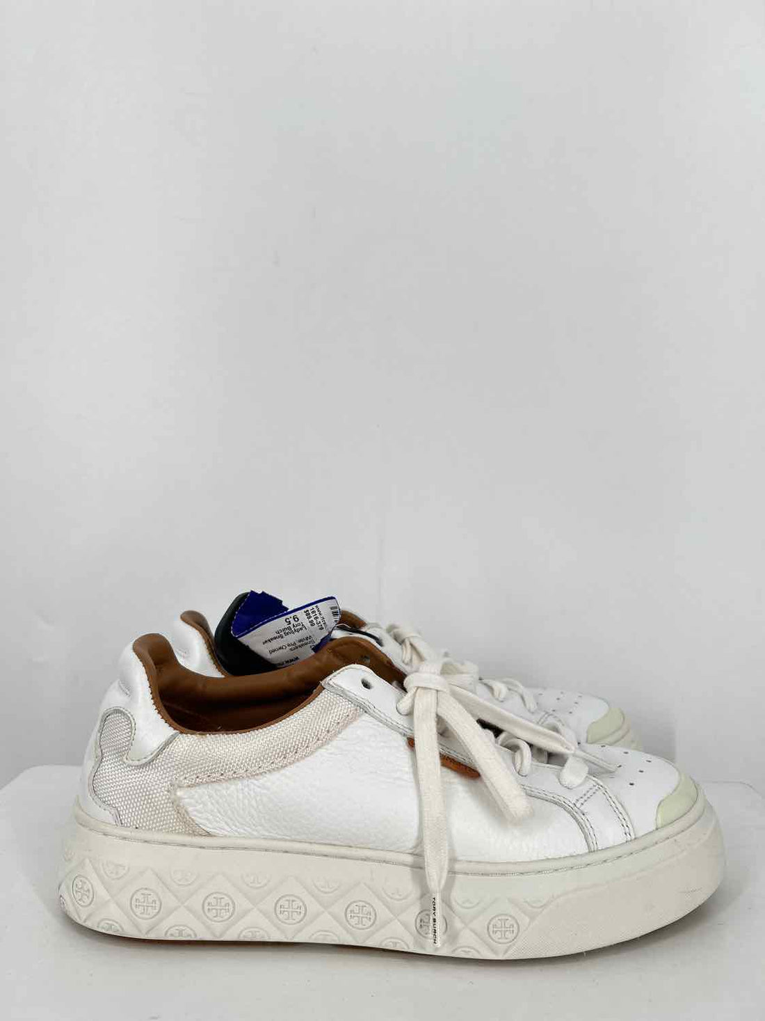 Tory Burch Women Size 9.5 White Sneakers