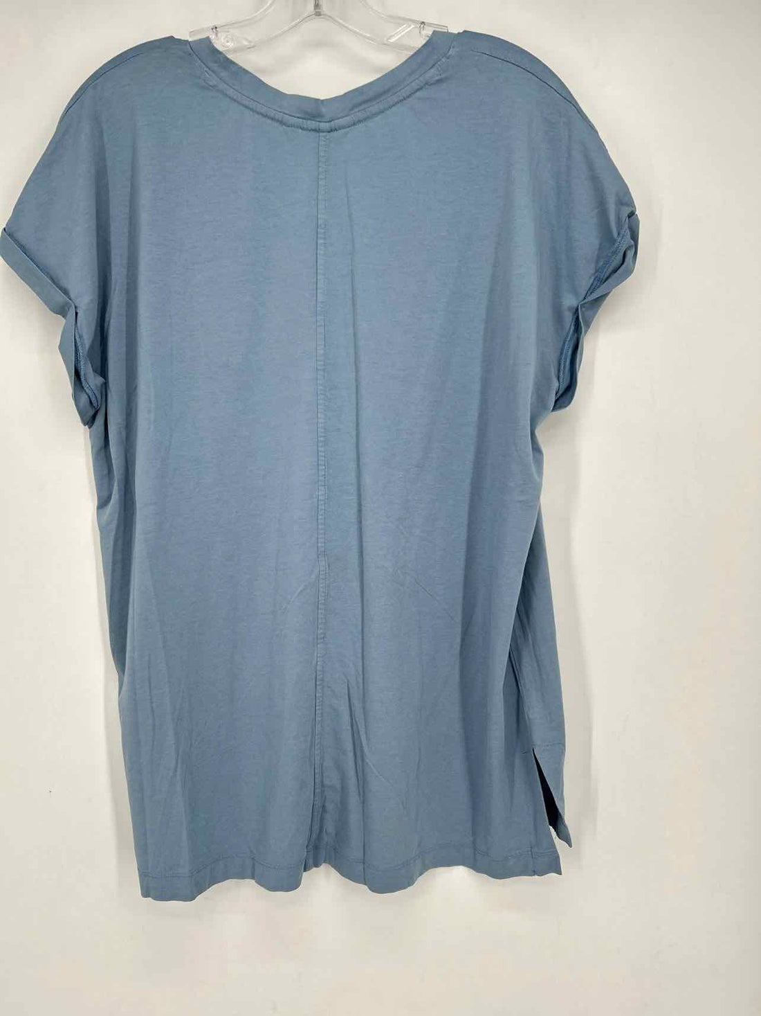 Banana Republic Size L Dusty Blue Short Sleeve