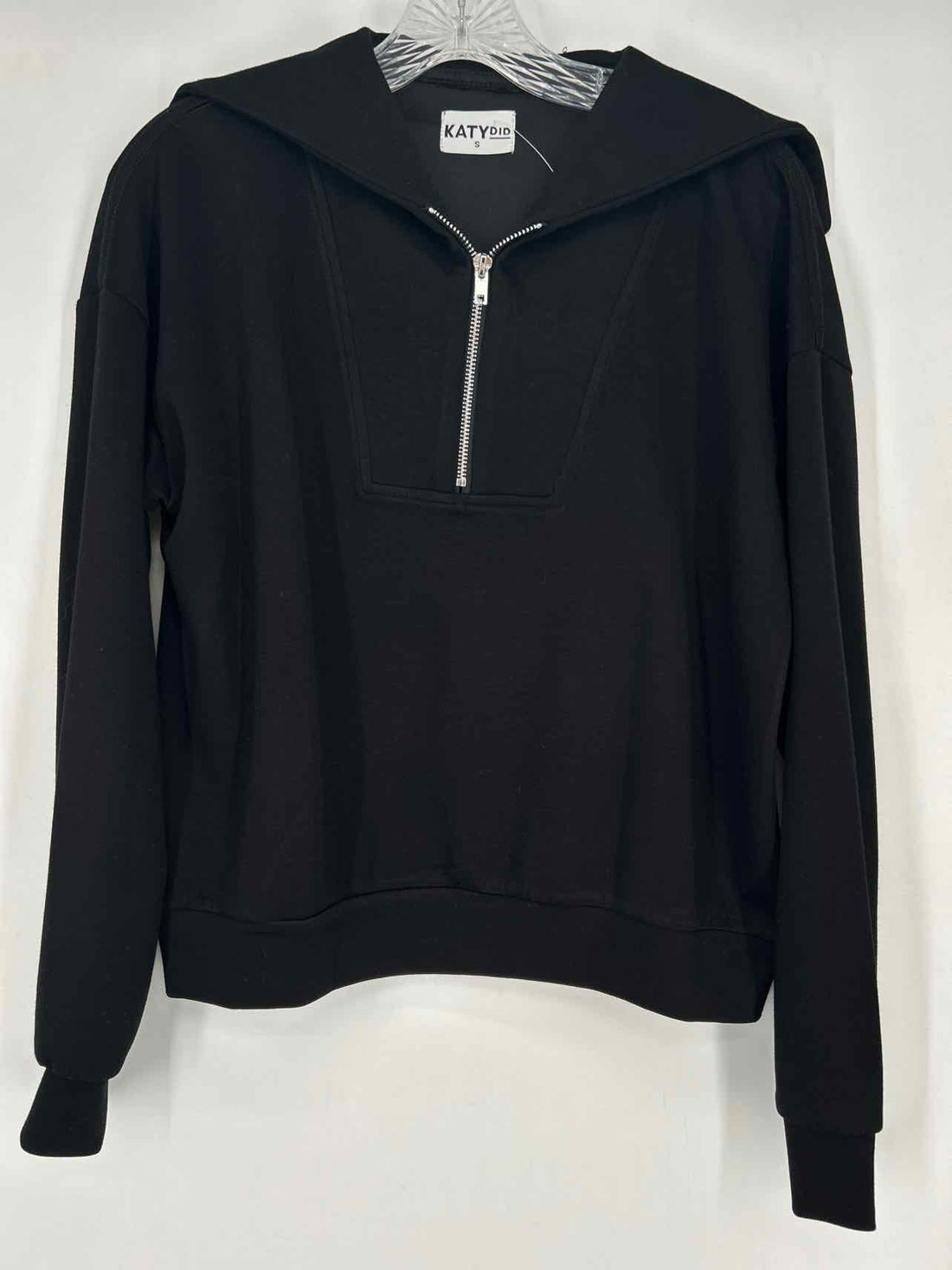 Katydid Size S Black Sweatshirt