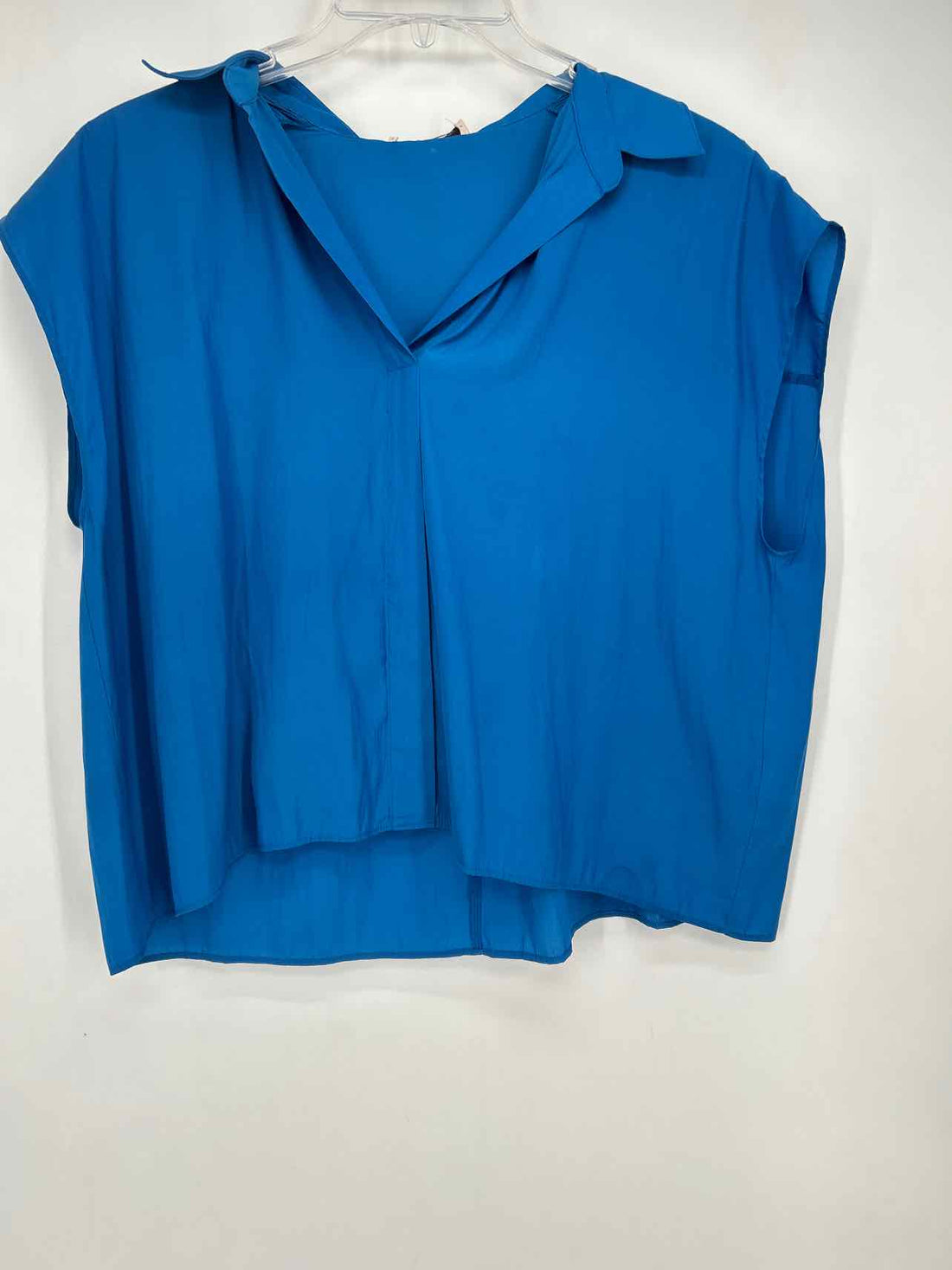 Lola & Sophie Size S Cobalt Blue Short Sleeve