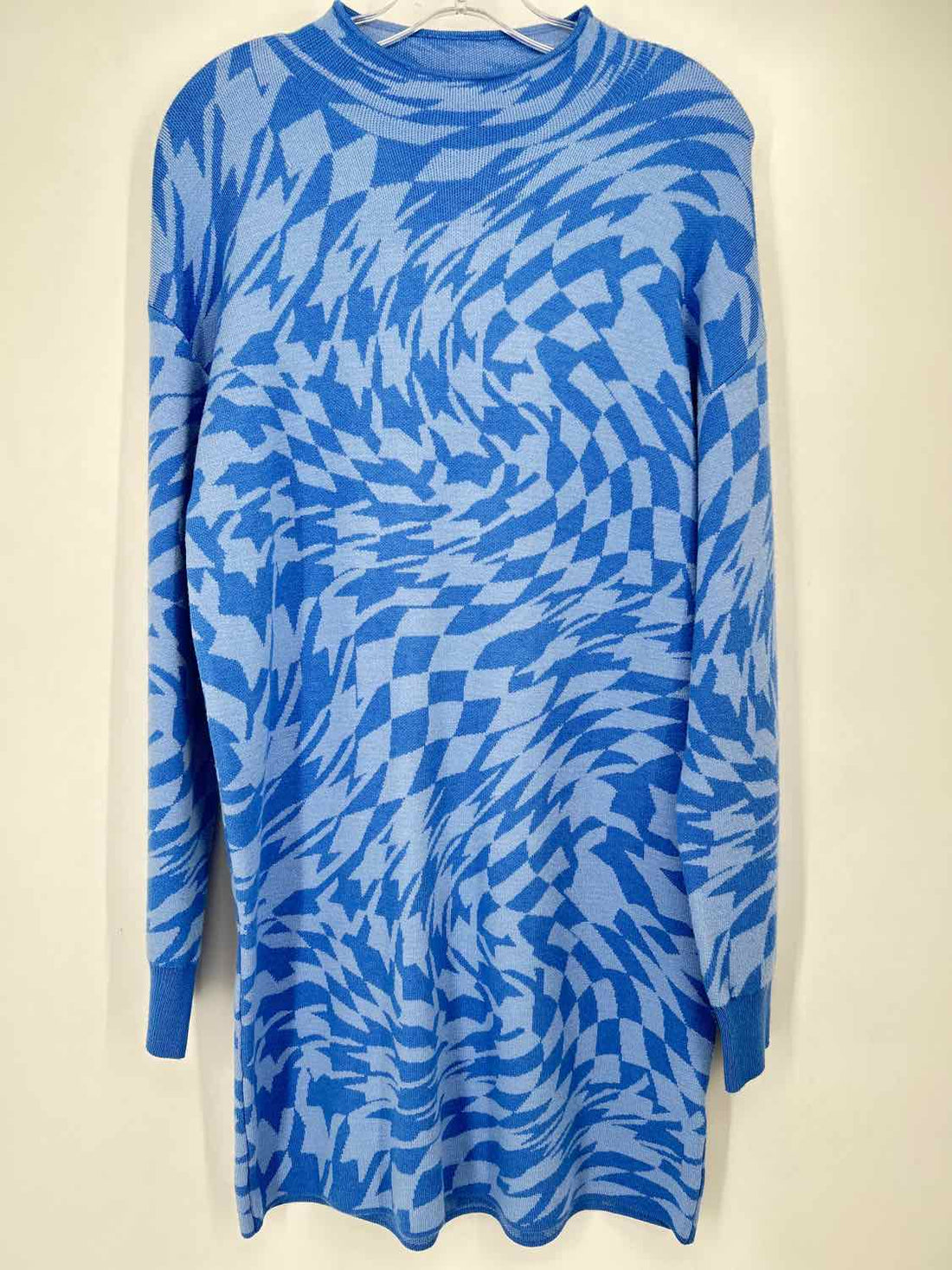 GB Size L Blue Print NWT Dress
