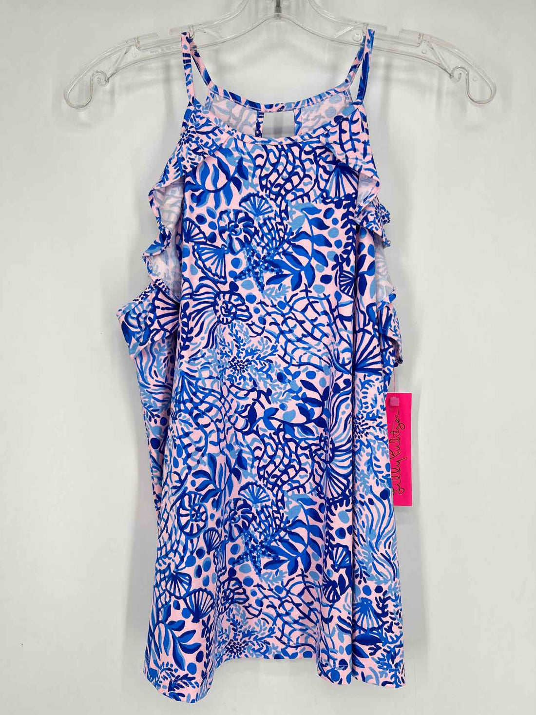 Lilly Pulitzer M Light Pink & Blue Print NWT Lilly Pulitzer Top
