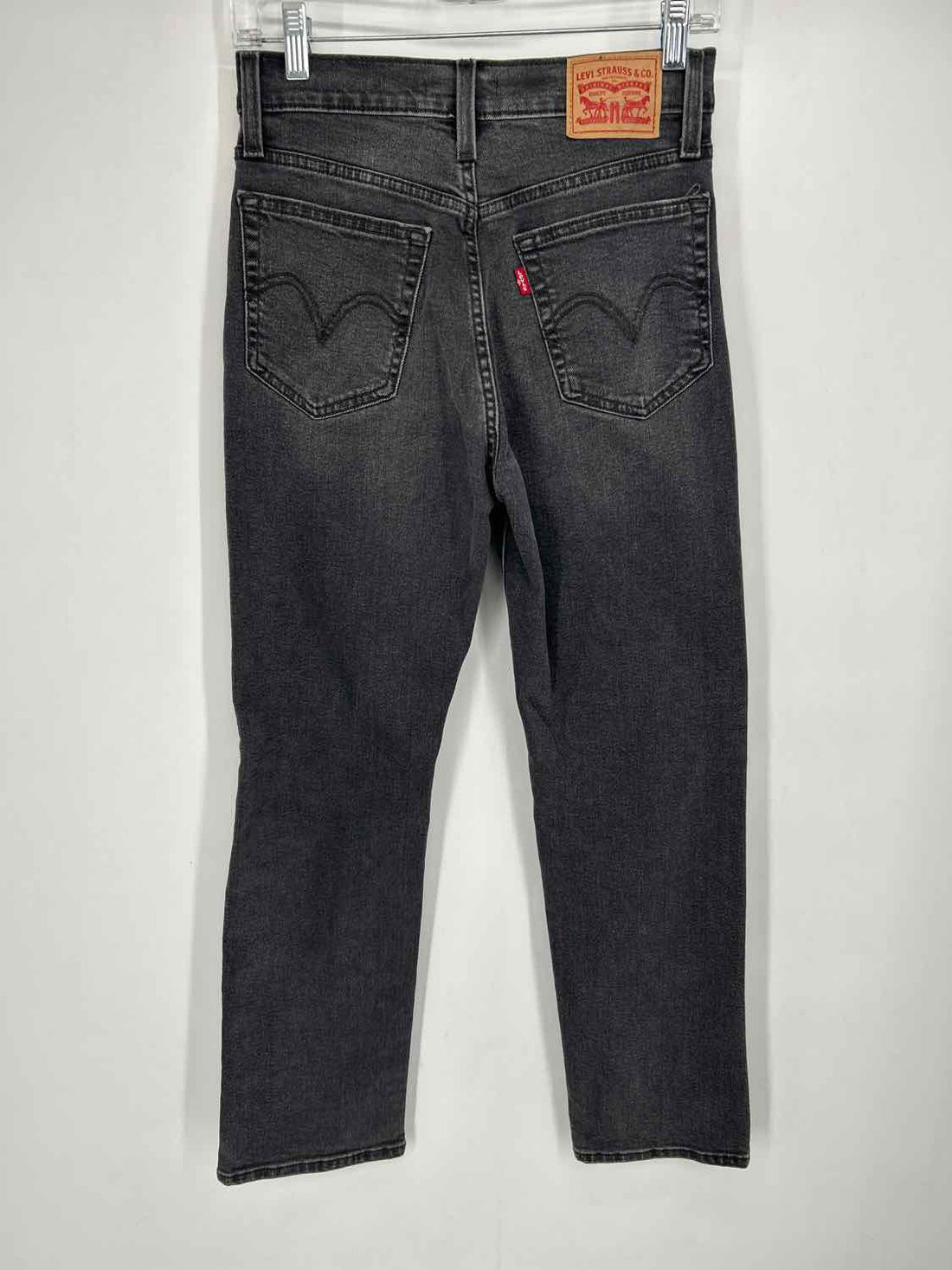 Levis Size 27(4) Charcoal Jeans