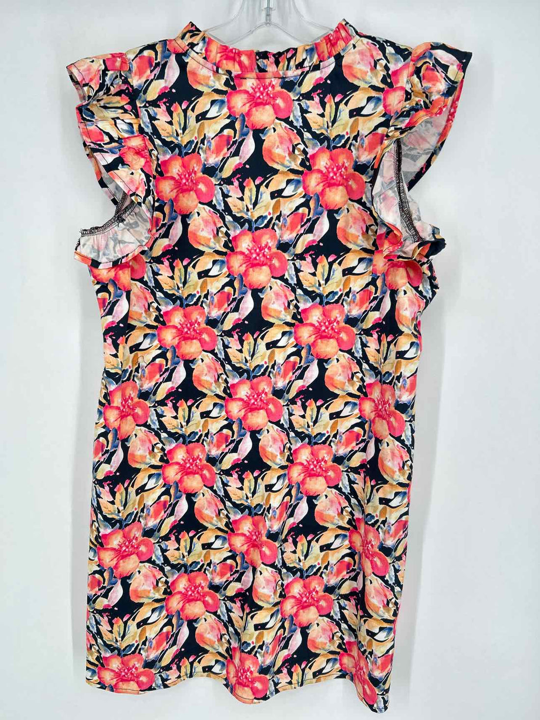THML Size M Navy Floral Dress