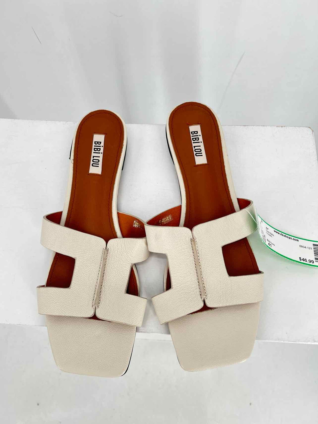 Bibi Lou Women Size 41 Cream Sandals