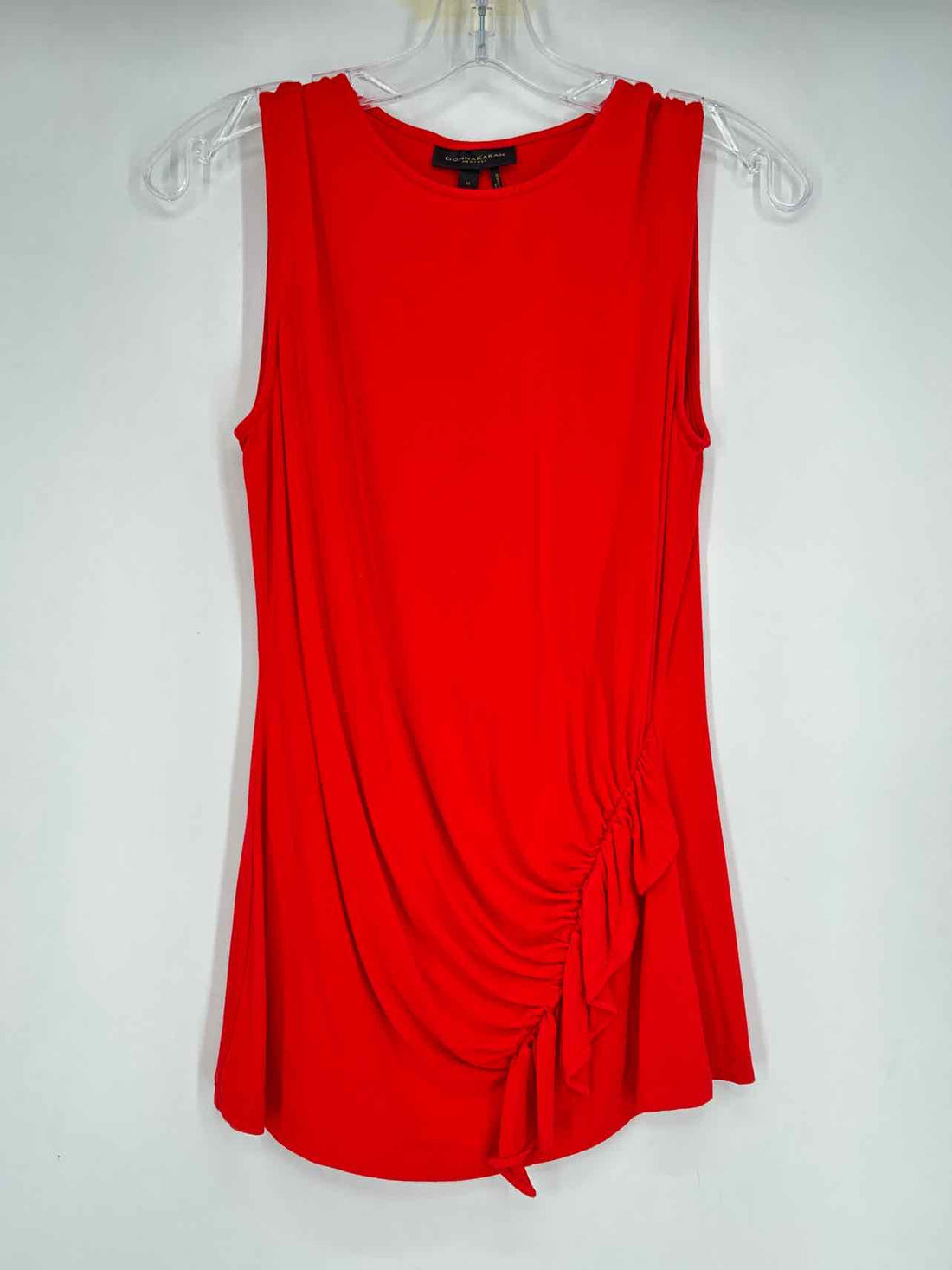 Donna Karan Size M Red Sleeveless