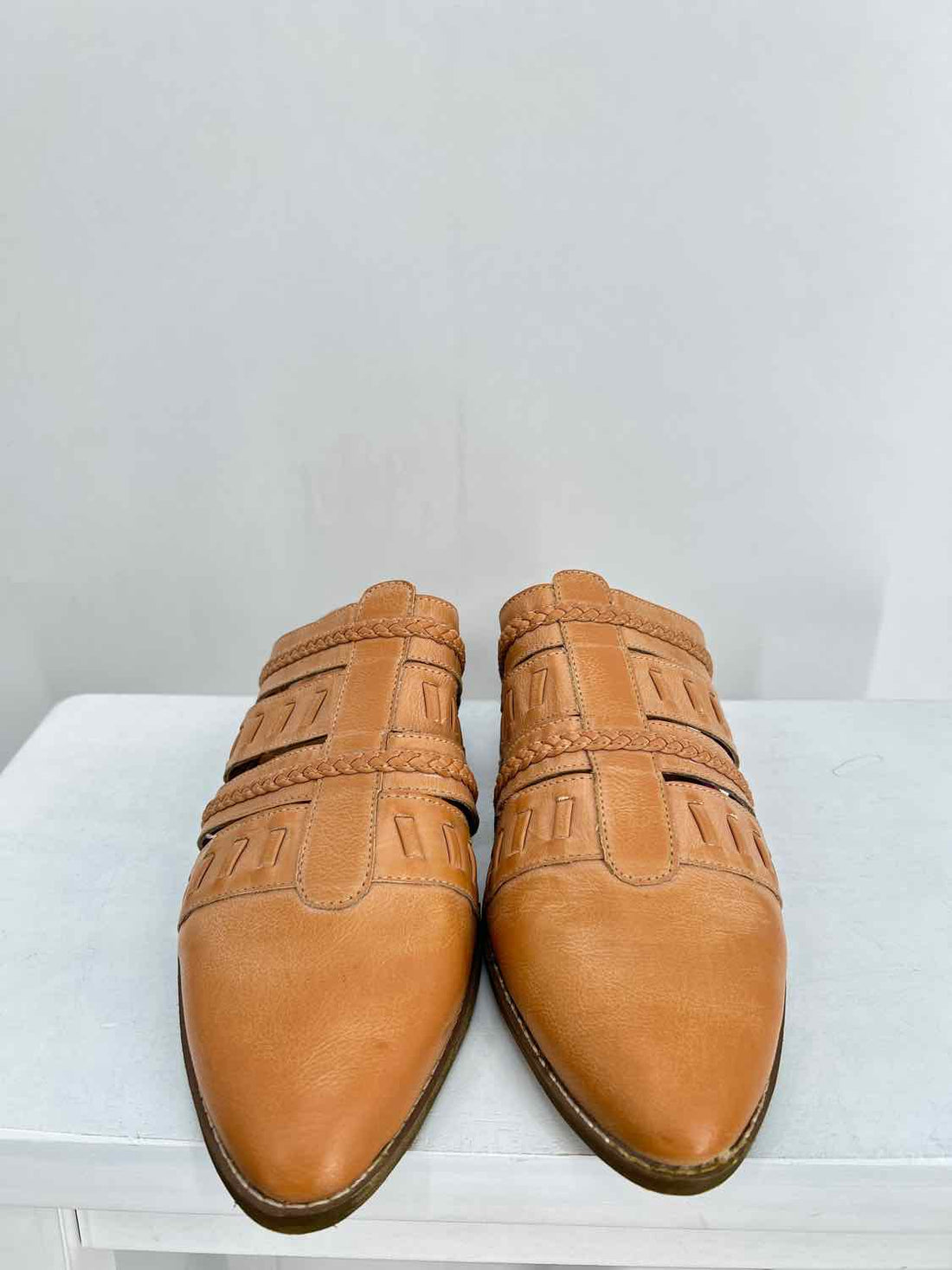 Not Rated Women Size 11 Brown Mules