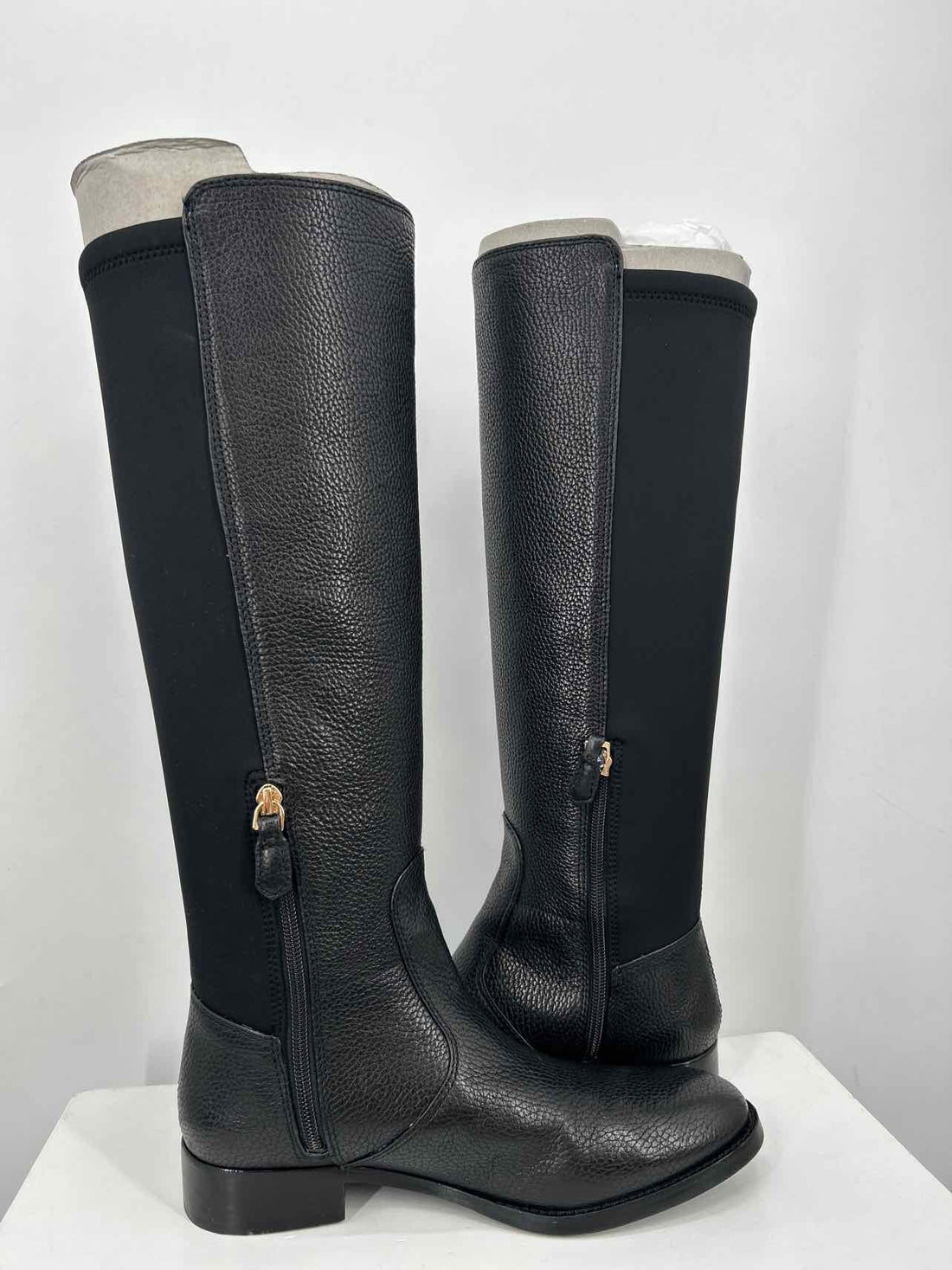 Tory Burch Women Size 8.5 Black Riding Boot