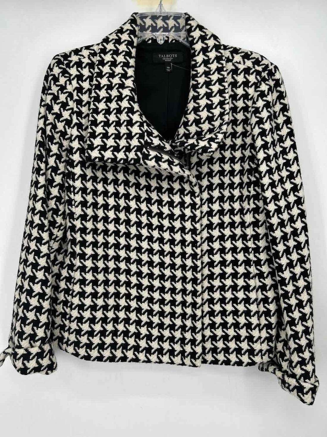 Talbots Size 14P Herringbone Jacket