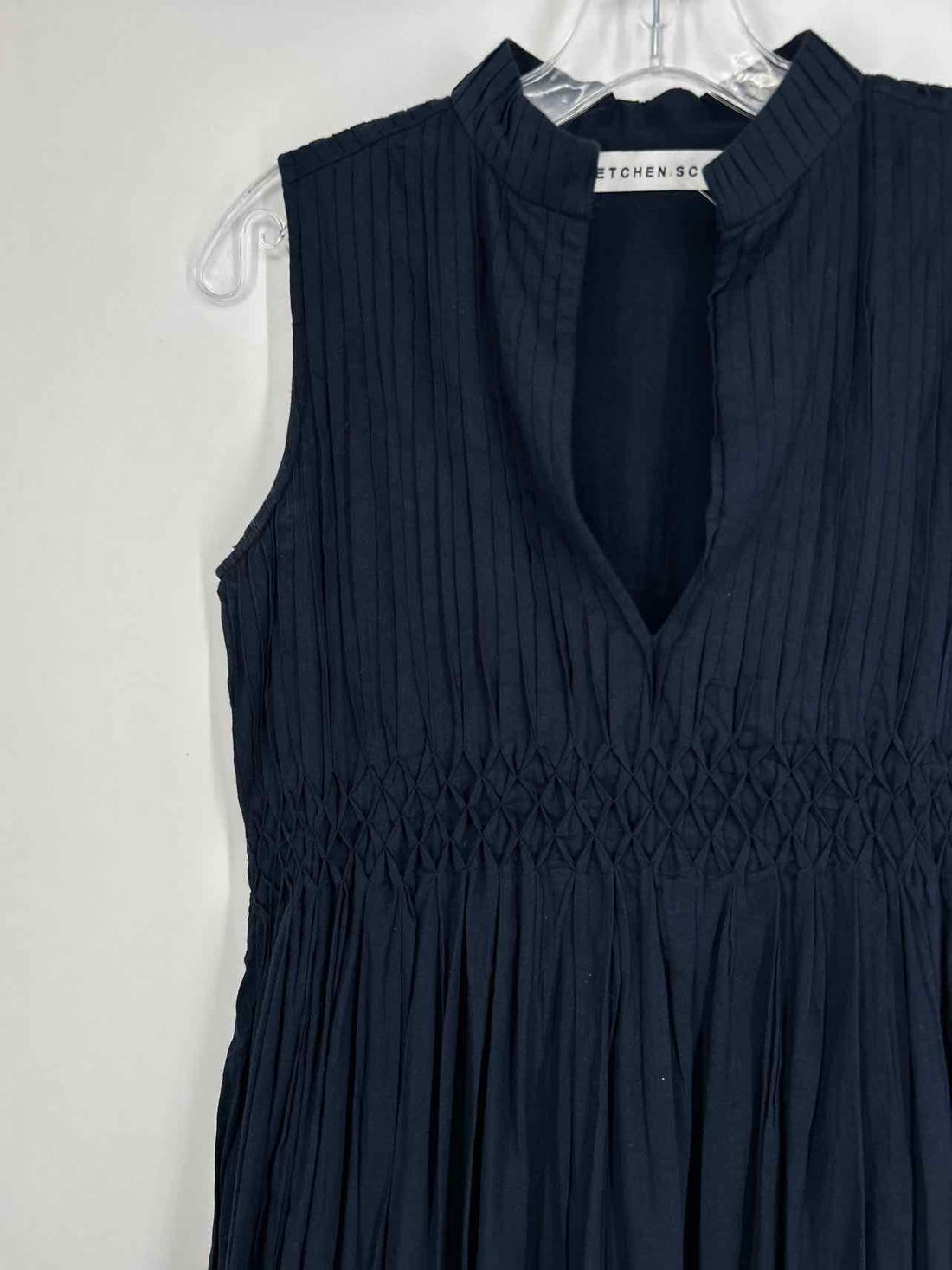 Gretchen Scott Size XS Navy Sleeveless Dress