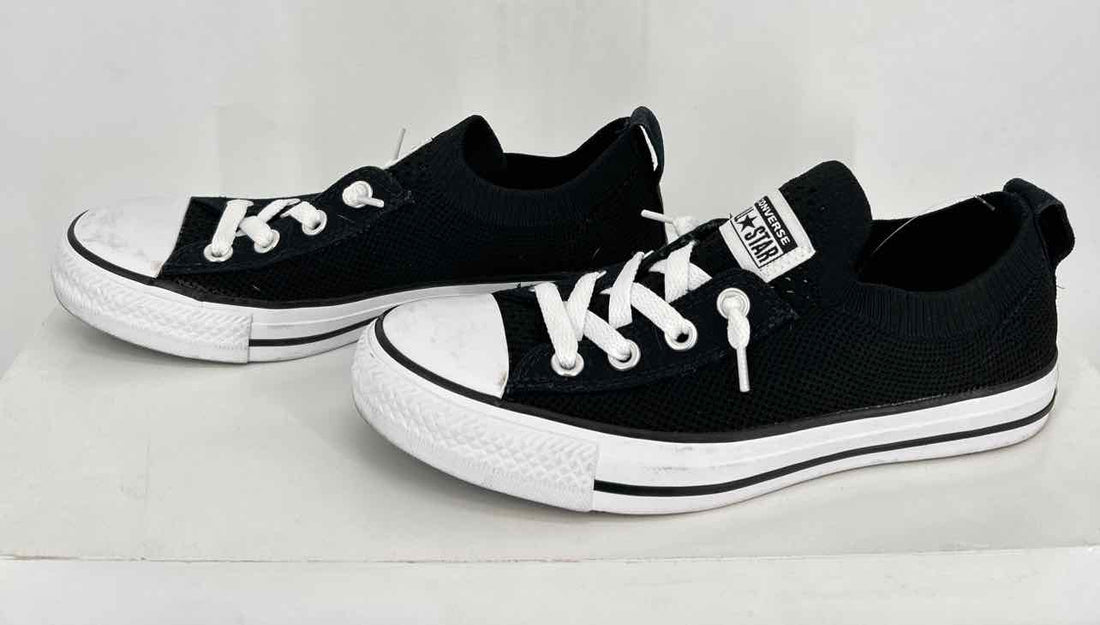 Converse Women Size 7 Black & White Sneakers