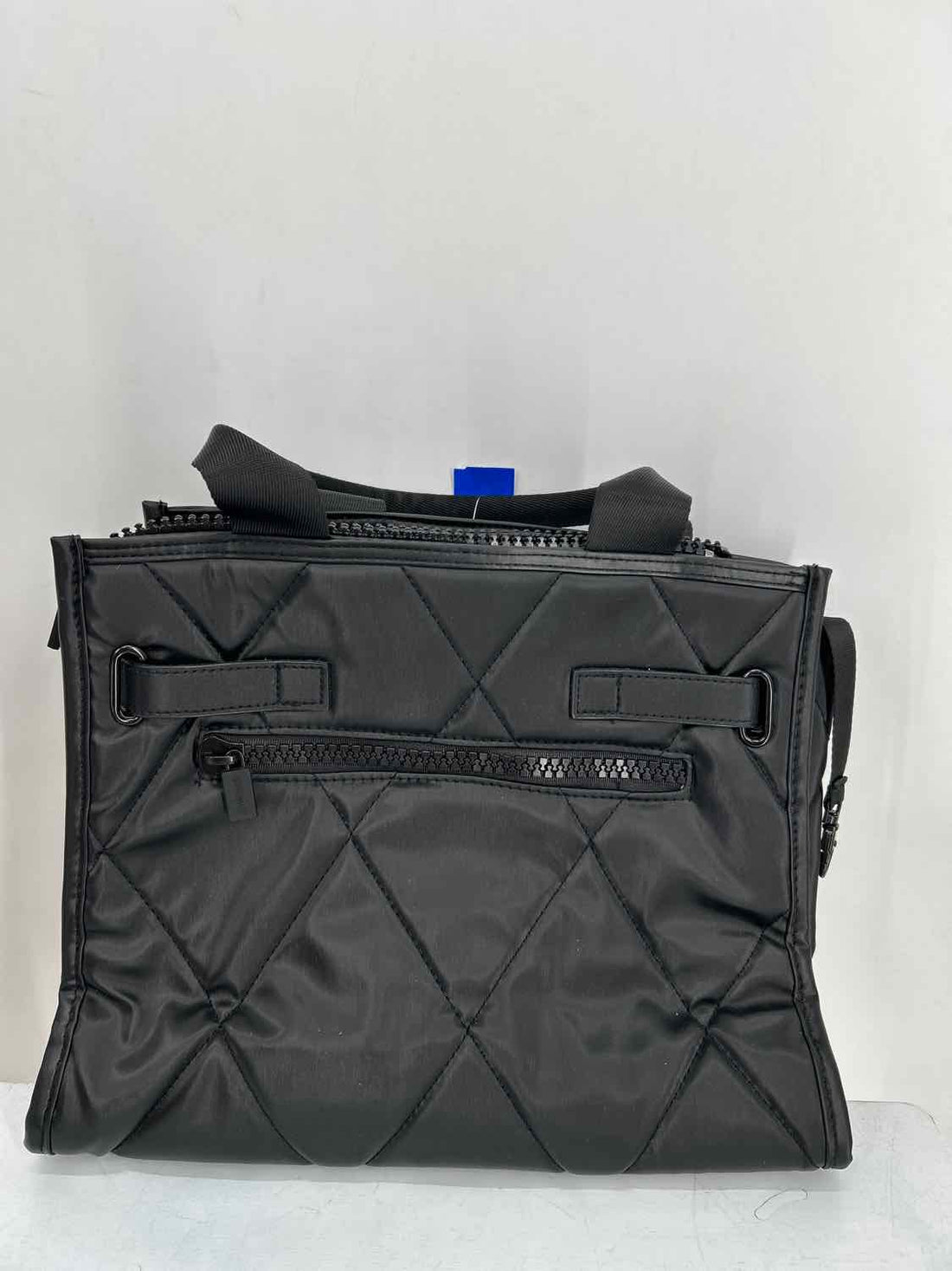 IHKWIP Black Quilted Satchel