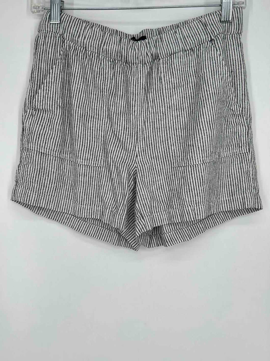 J Crew Size XXS White Striped Shorts