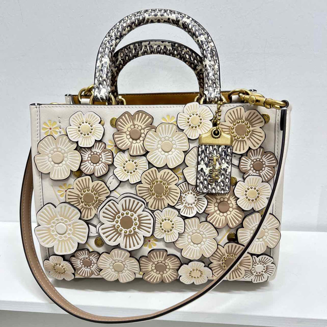 Coach 1941 Colorblock Genuine Leather Excellent Condition LUXURY