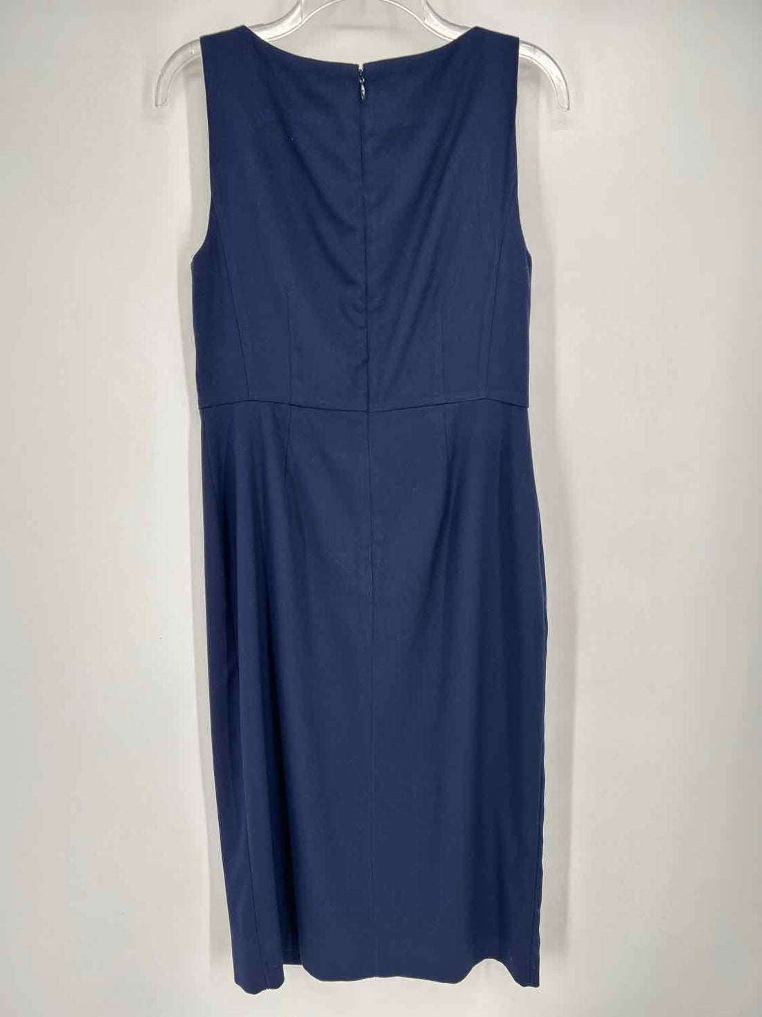 Ann Taylor Size 8 Navy Sleeveless Dress