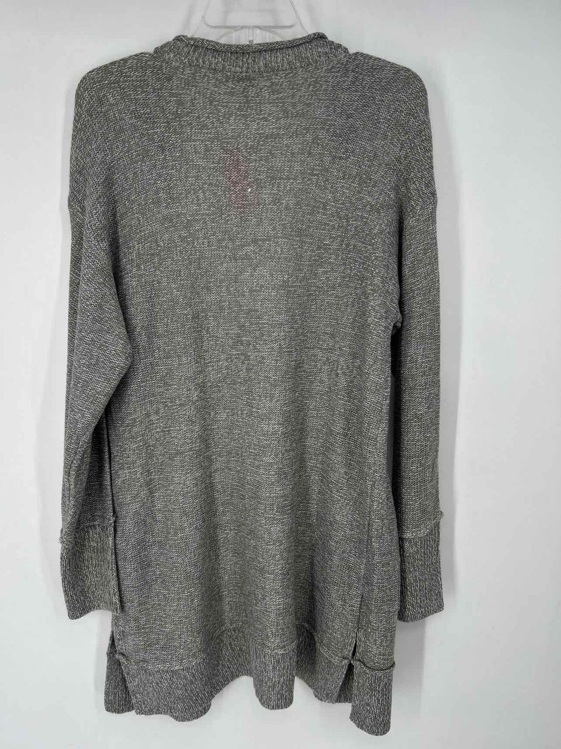 Wonderly Size S Light Gray & White NWT Cardigan