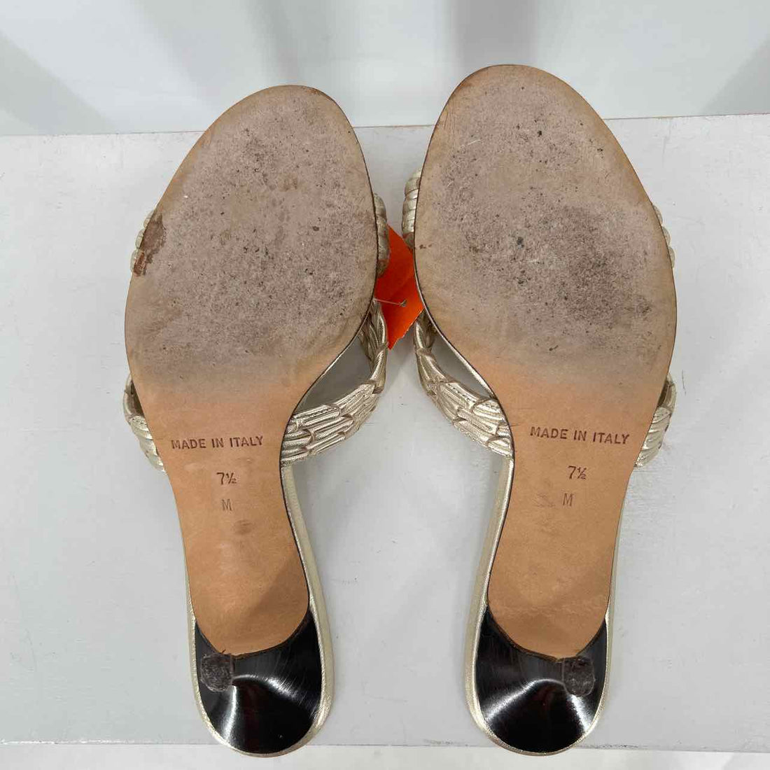 Michael Kors Women Size 7.5 Gold Heels