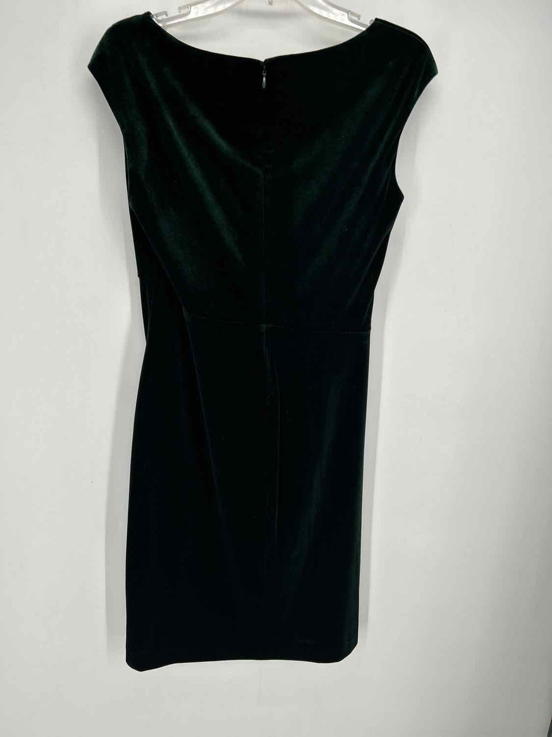 Lauren Ralph Lauren 10 Green Velvet Sleeveless Holiday
