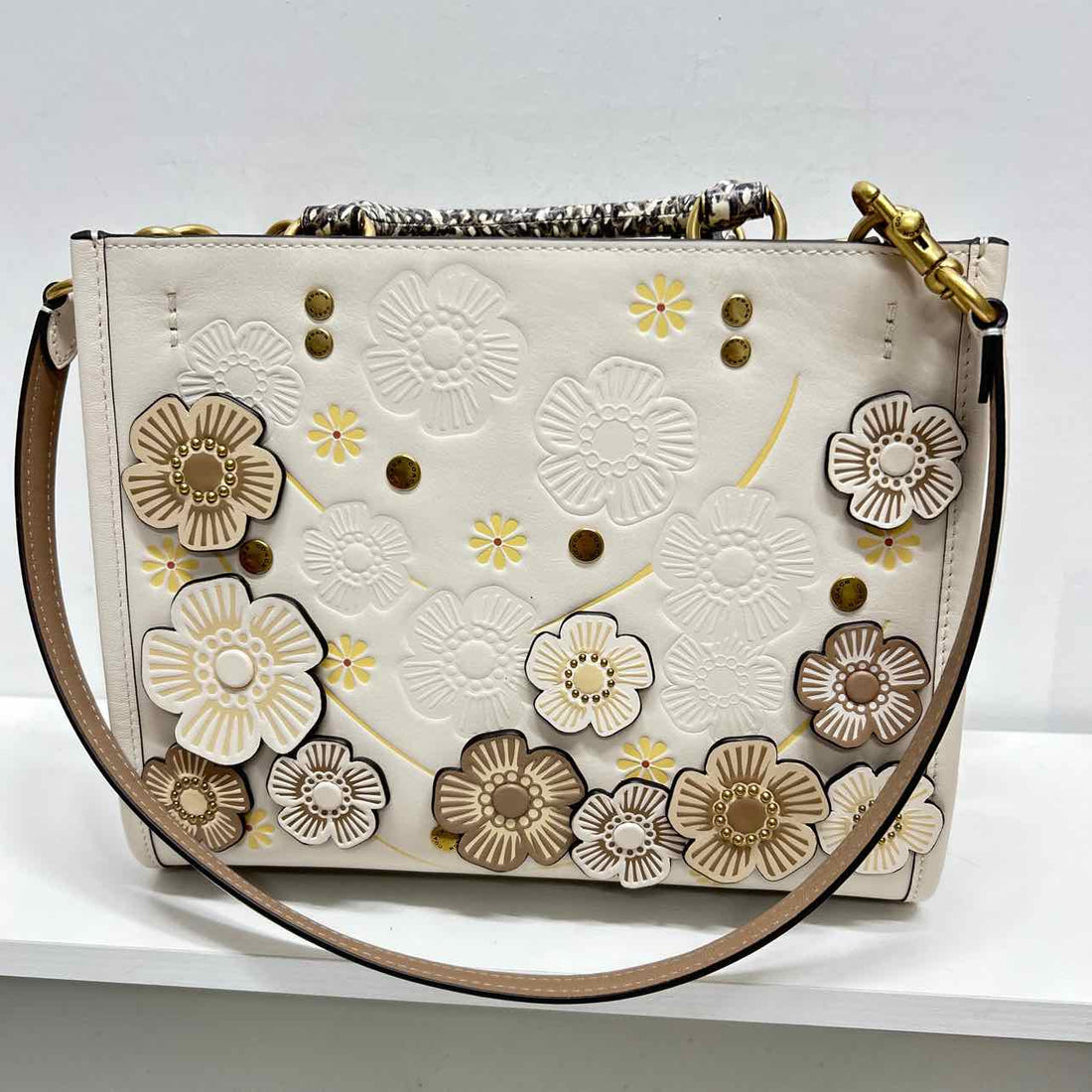Coach 1941 Colorblock Genuine Leather Excellent Condition LUXURY