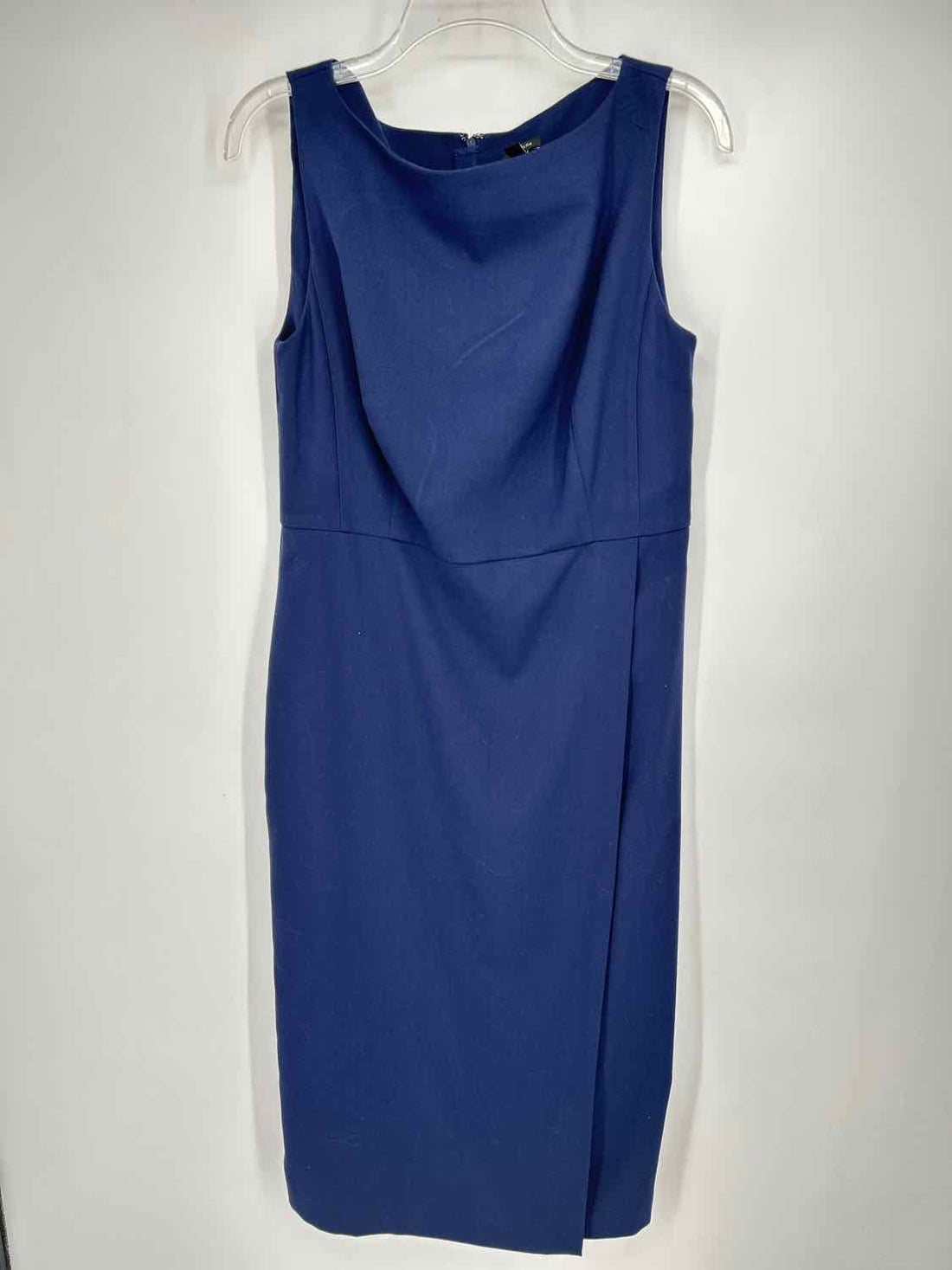 Ann Taylor Size 8 Navy Sleeveless Dress